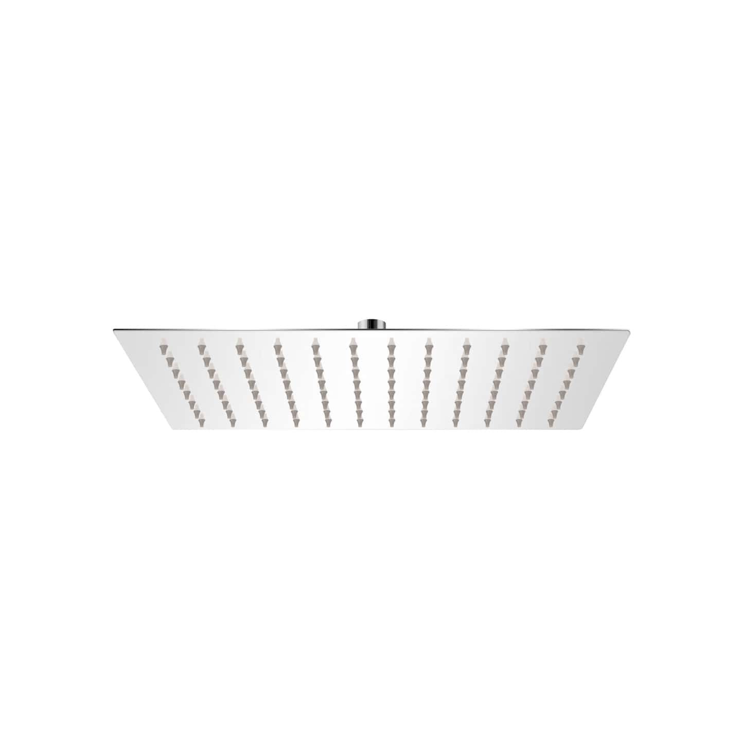 Tête de douche plongeante rectangulaire acier inoxydable