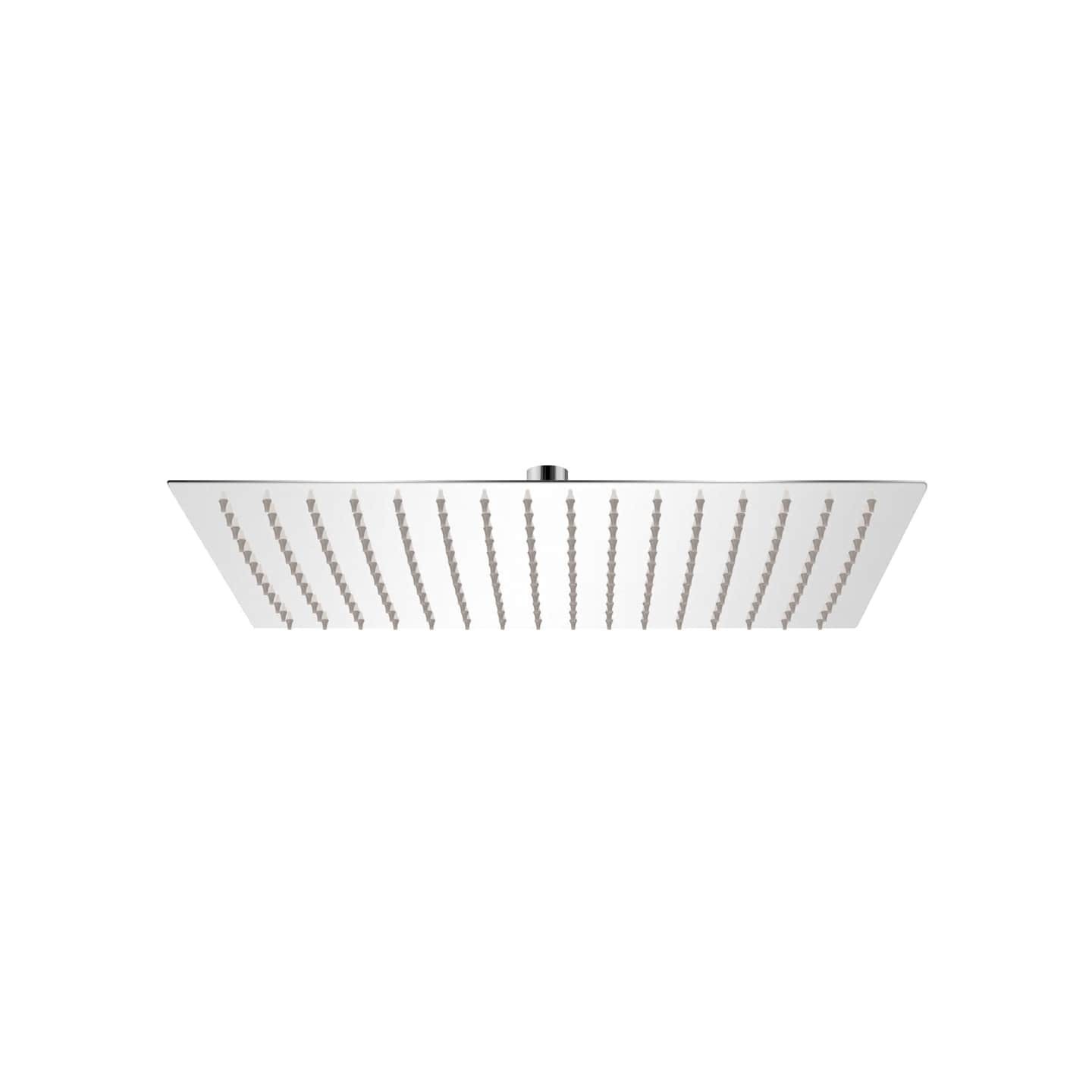 Tête de douche plongeante rectangulaire acier inoxydable