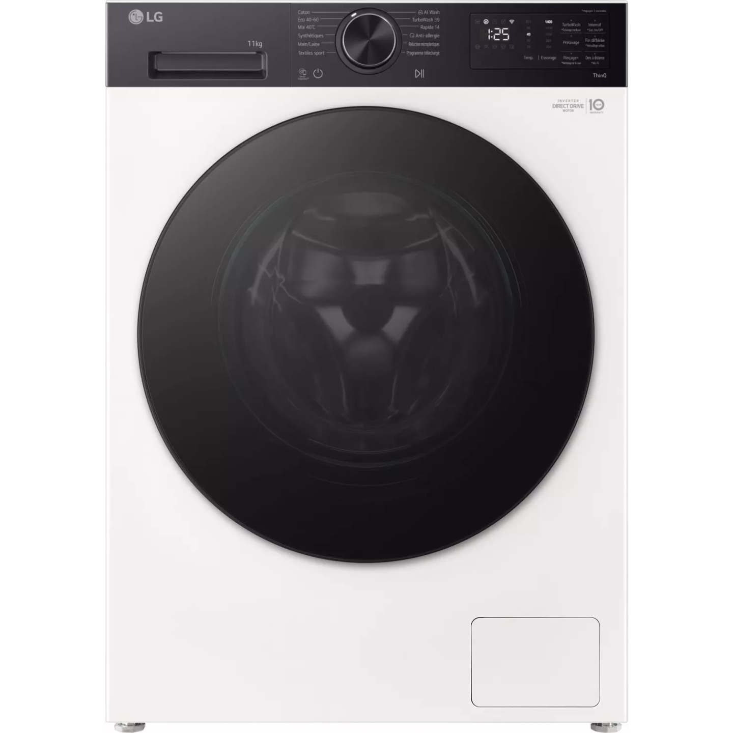 Lave-linge LG F14X58WHST 11 kg A-40% TurboWash | Nimestore