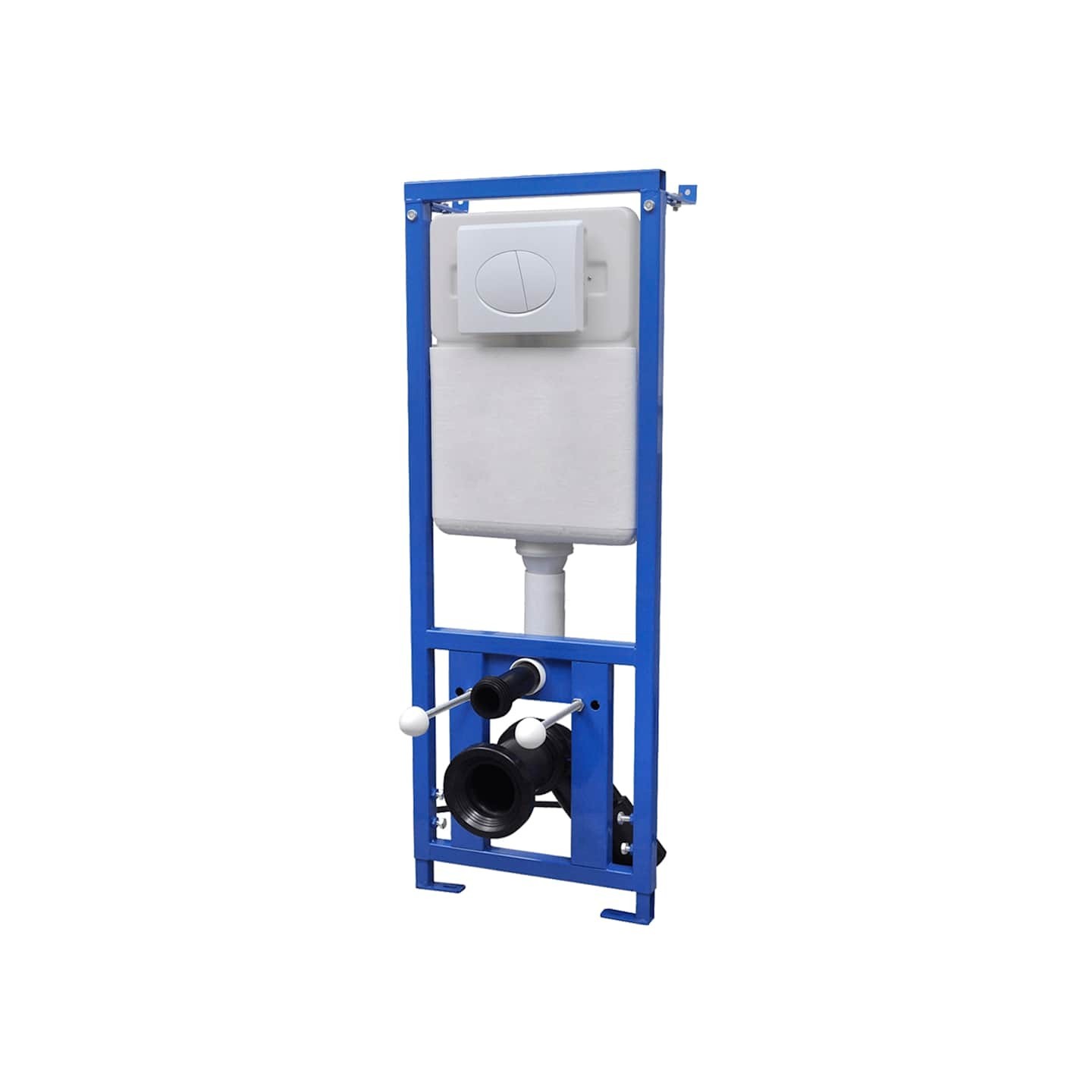 Réservoir encastré pour WC suspendu 11 L 41x14x(110-125) cm