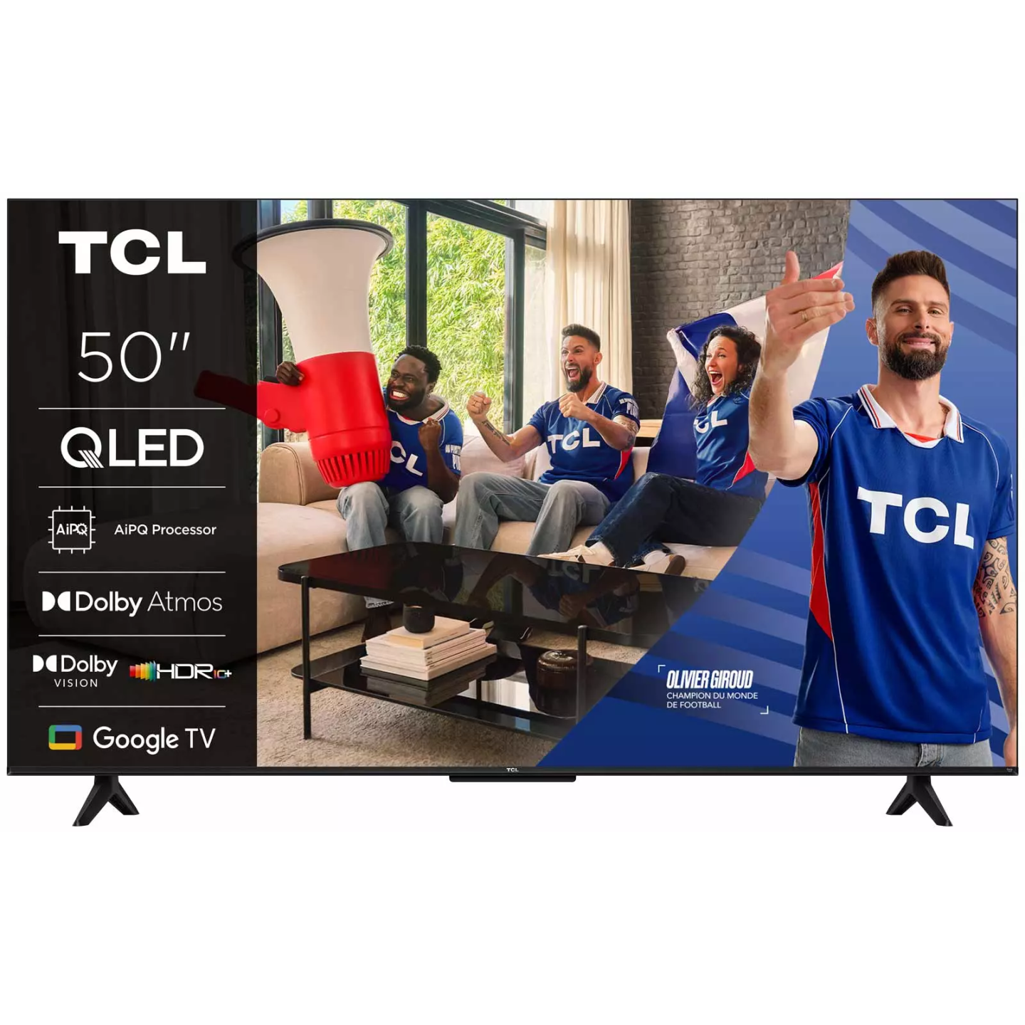 TV QLED TCL 50T69C 50" 4K Google TV | Nimestore