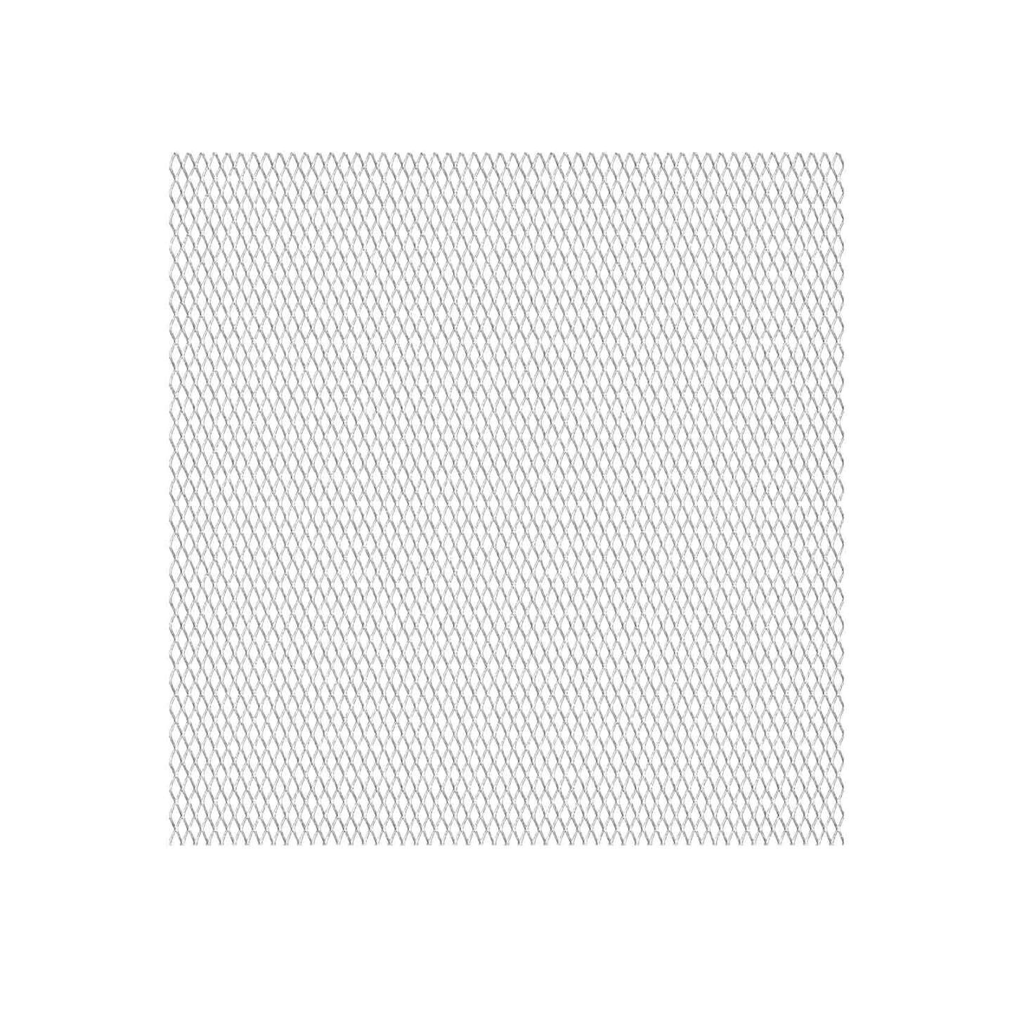 Panneau de grillage de jardin Acier inox 100x85 cm 30x17x2,5 mm