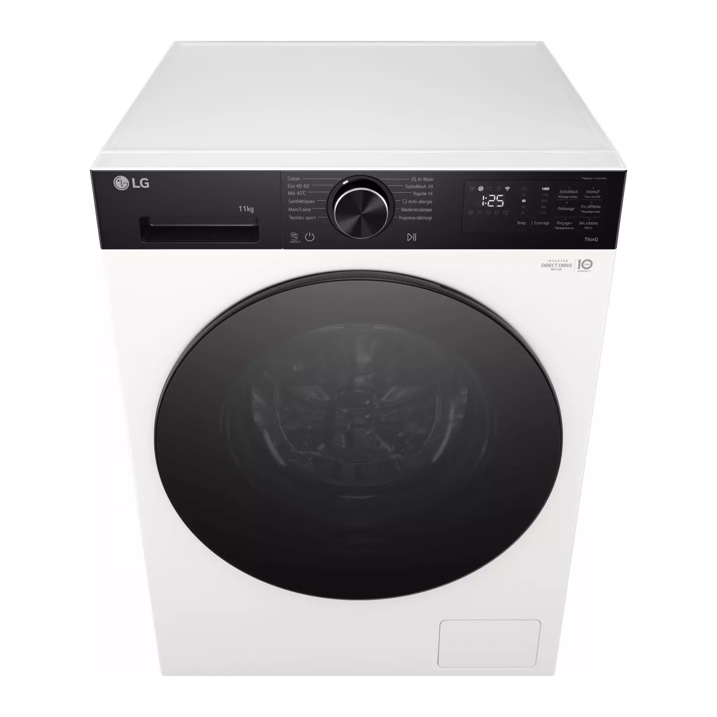 Lave-linge LG F14X58WHST 11 kg A-40% TurboWash | Nimestore