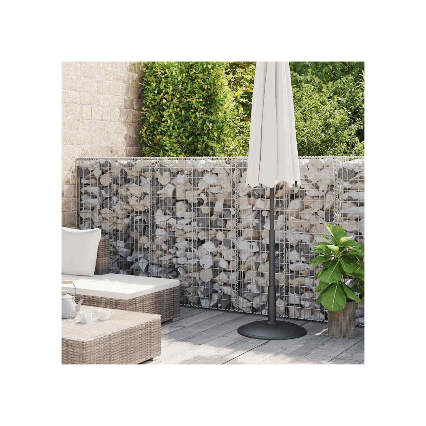 Panier de gabion Acier galvanisé 300x30x100 cm