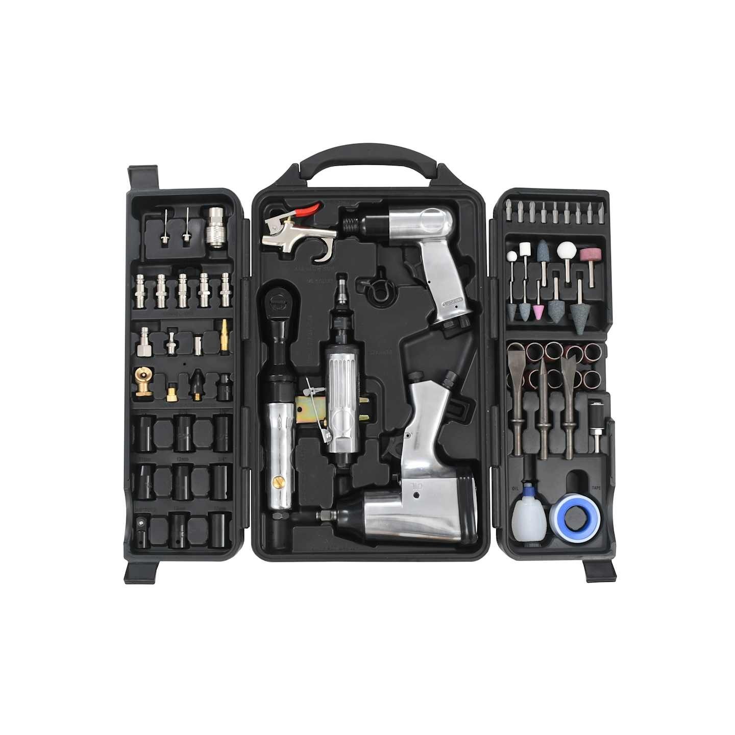 Kit d'outils pneumatiques 70 pcs