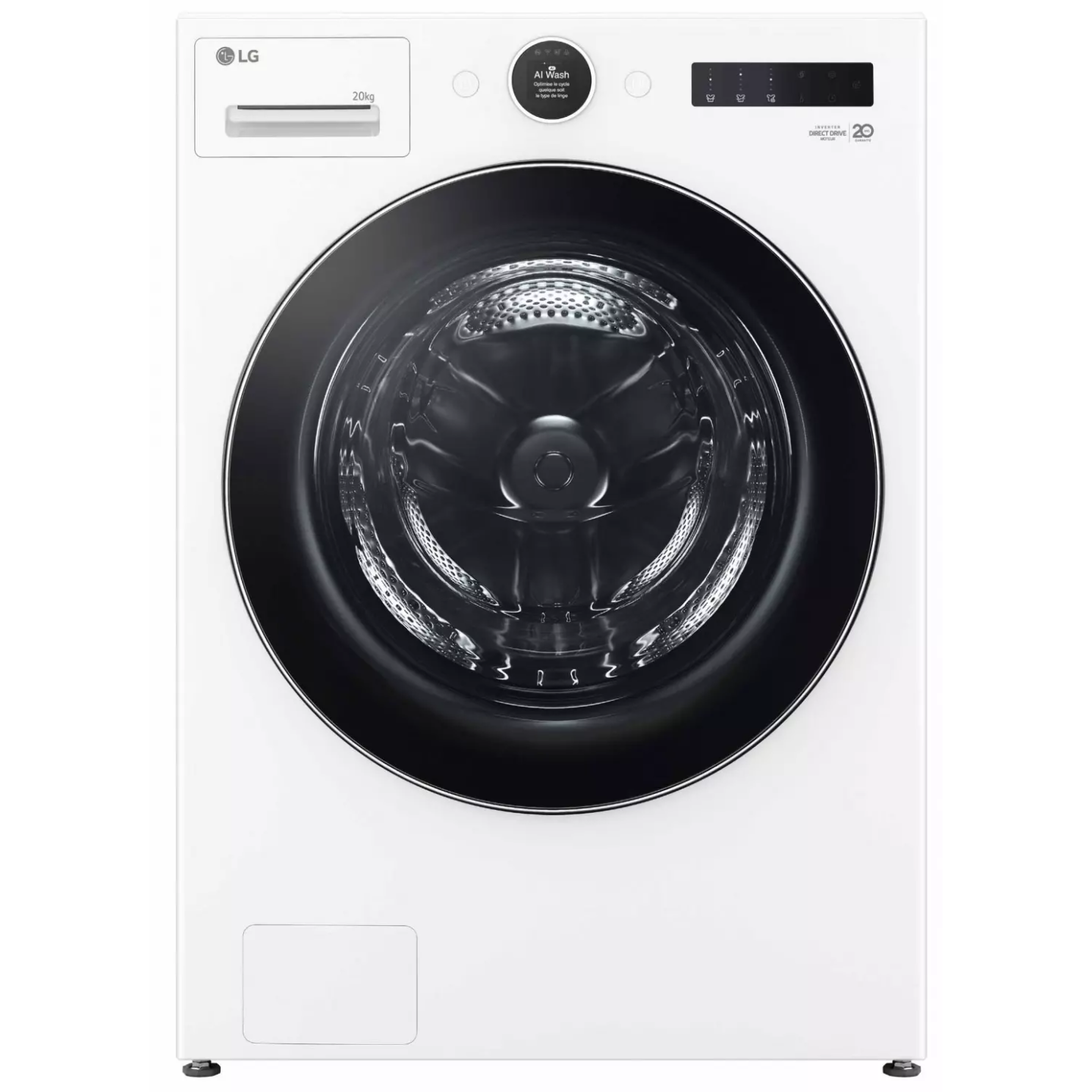 Lave-linge LG F20F12WST 20 kg 1000 tr/min classe A | Nimestore