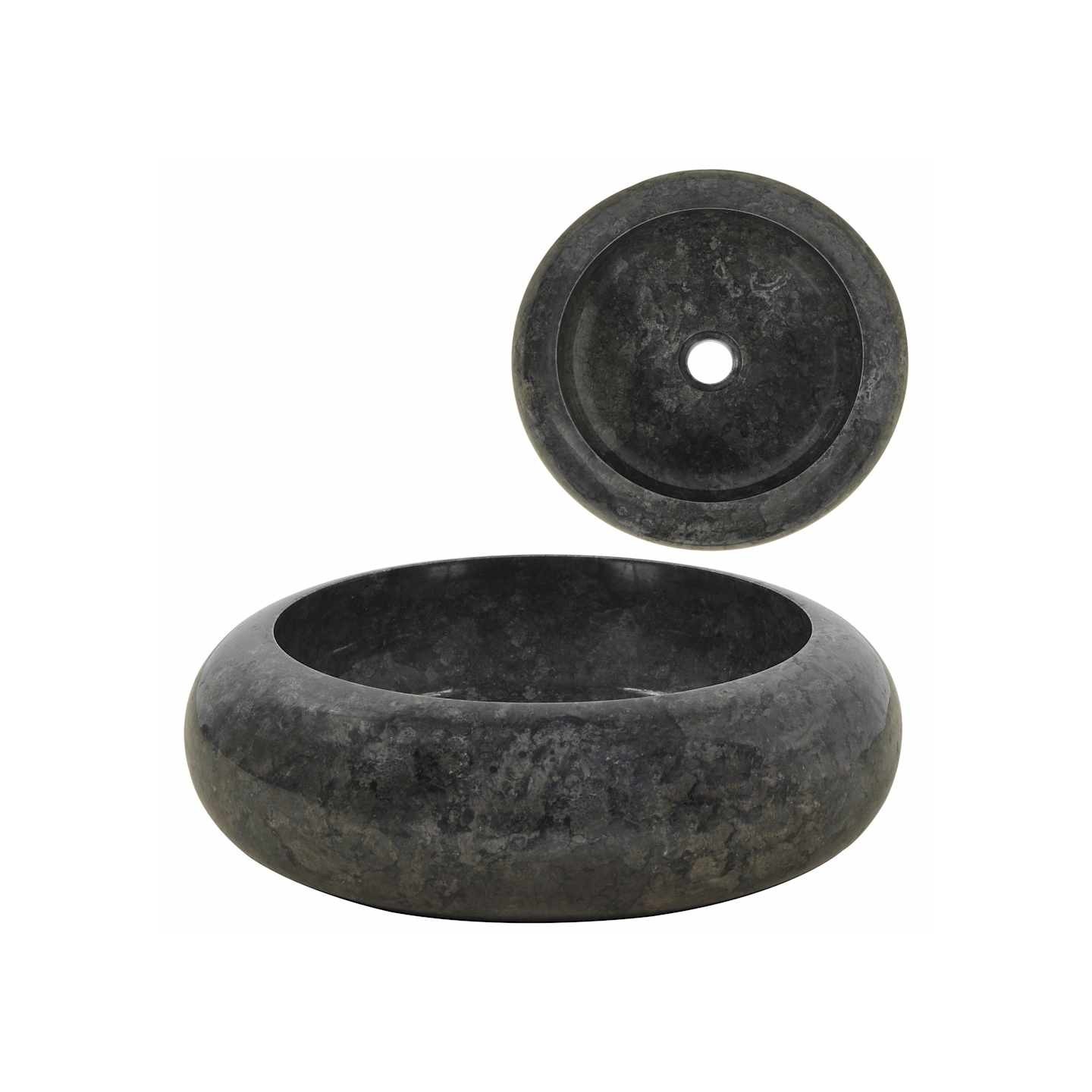 Lavabo 40 x 12 cm Marbre Noir