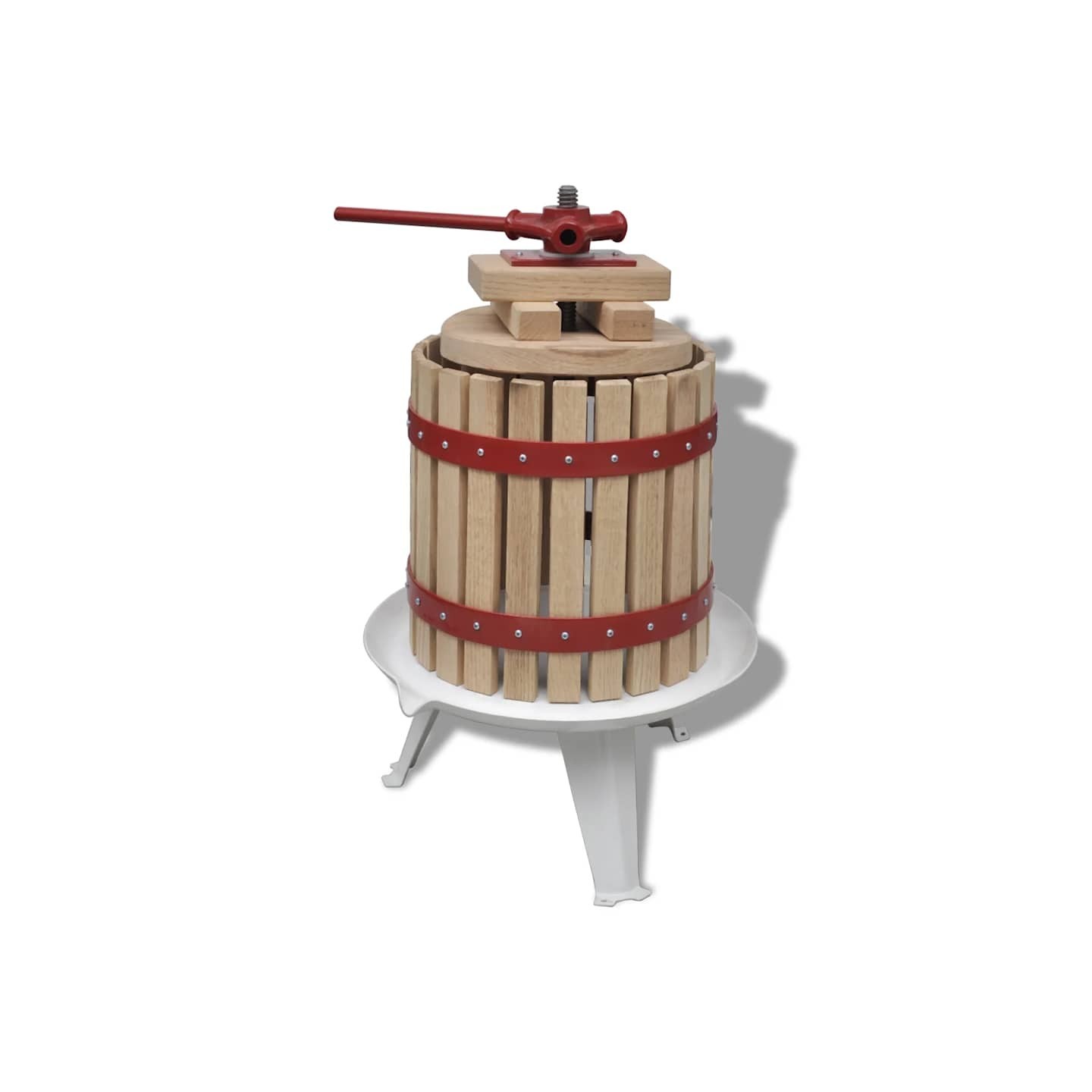 Presse à fruits et à vin 12 L