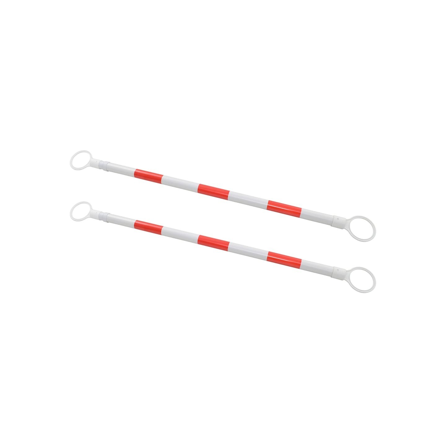Barre rétractable pour cônes 2 pcs Plastique 116-197 cm