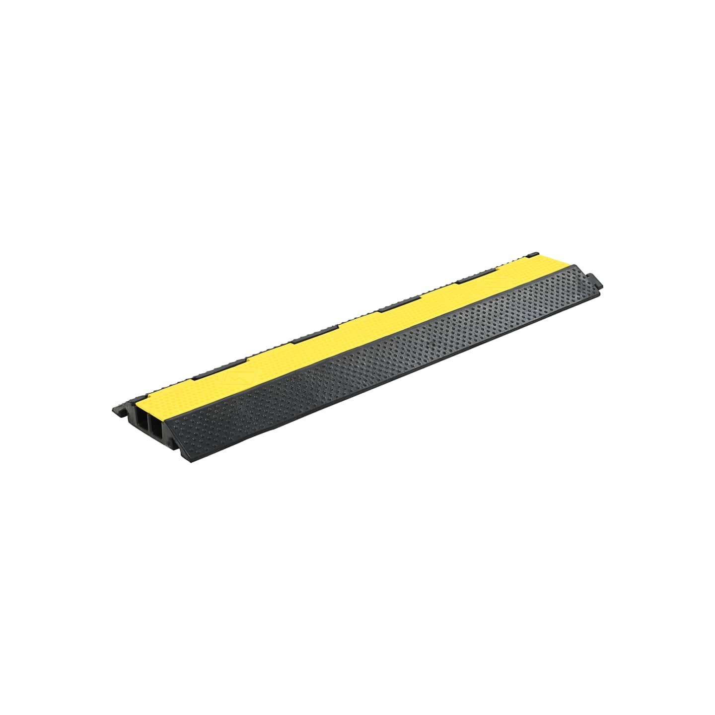 Rampe de protection de câble 2 canaux caoutchouc 101,5 cm
