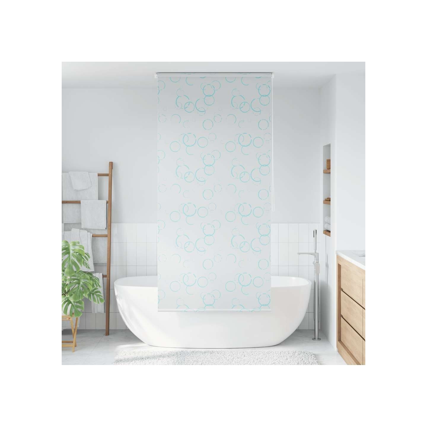 Store roulant de douche 100x240 cm Bulle