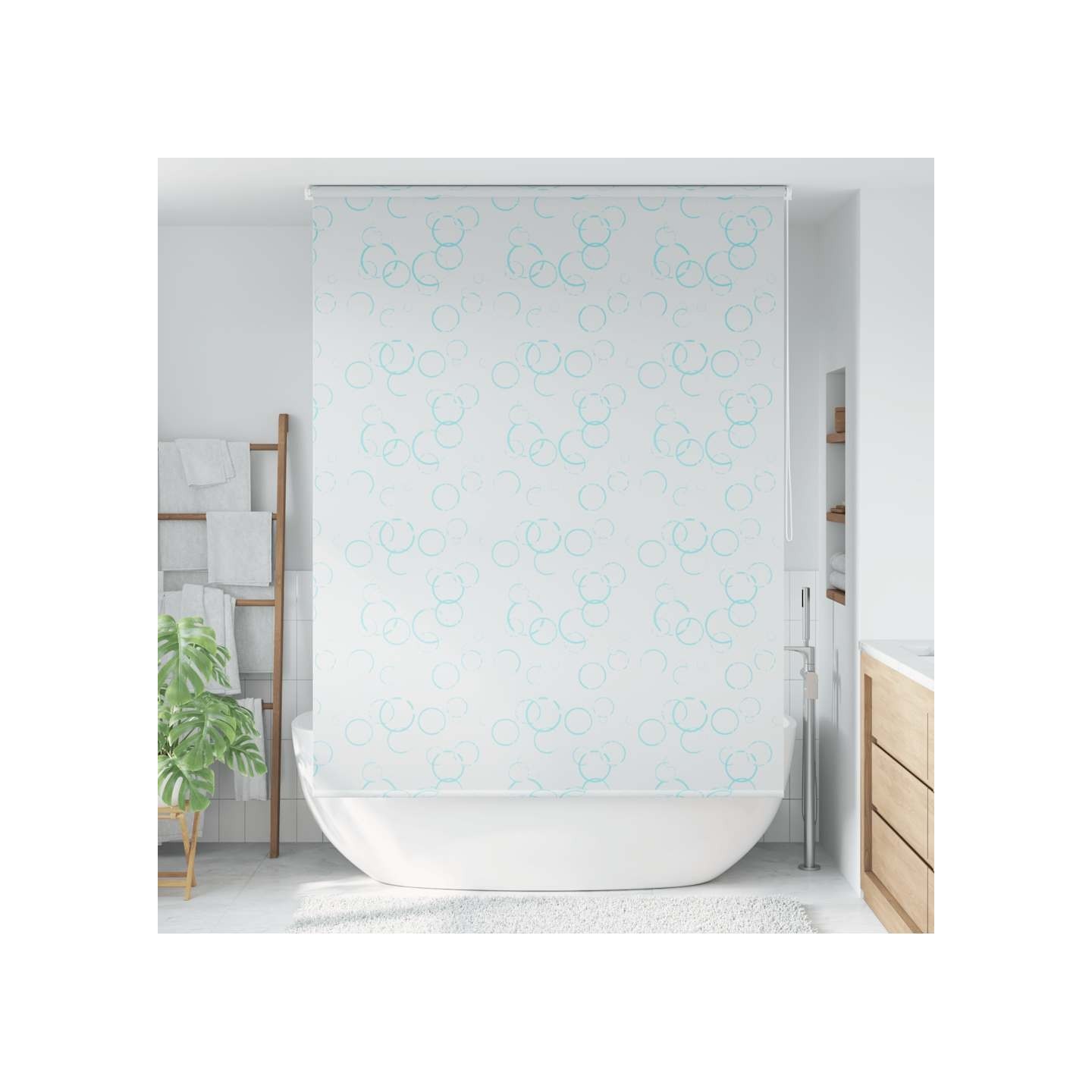 Store roulant de douche 160x240 cm Bulle