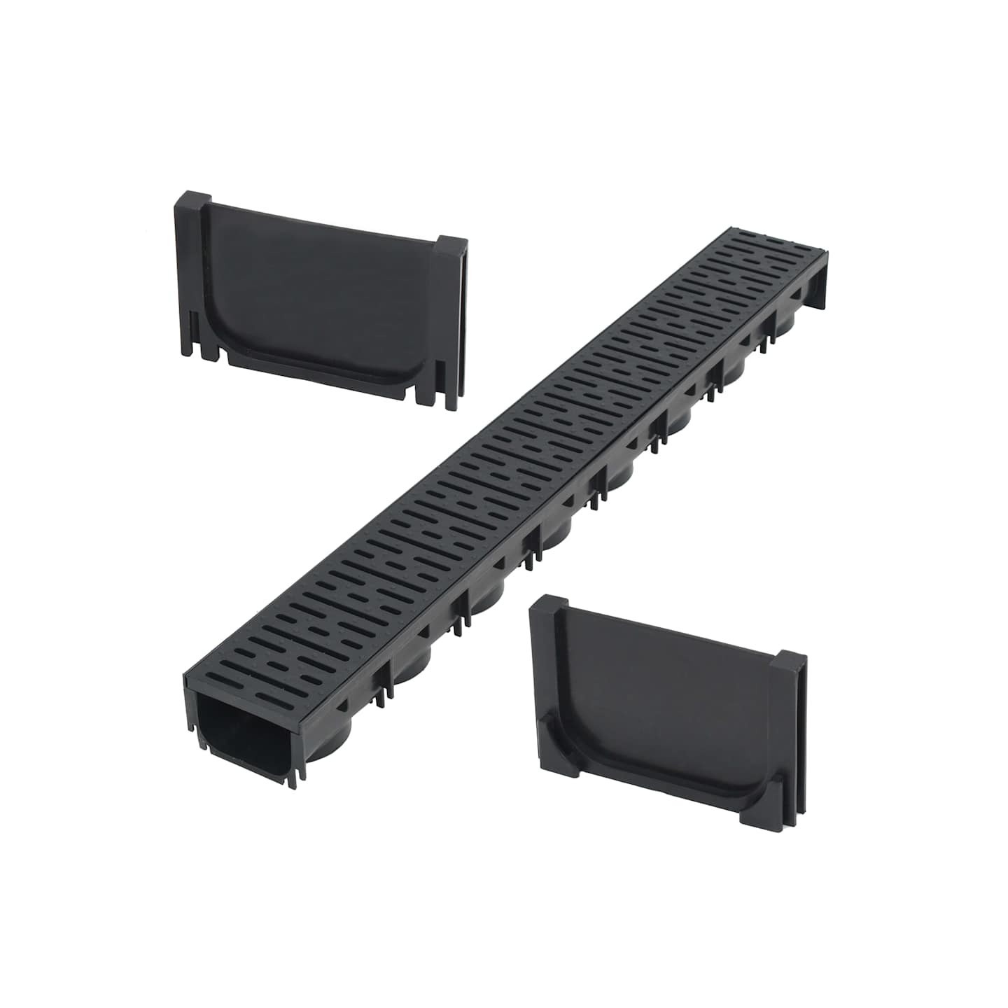 Canaux de drainage Plastique 1 m