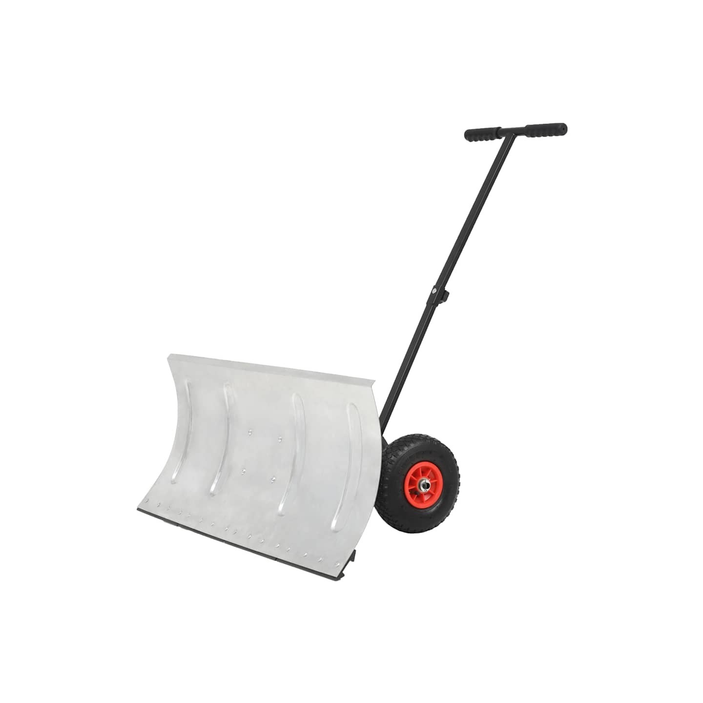Chasse-neige manuel avec roues 100 x 44 cm