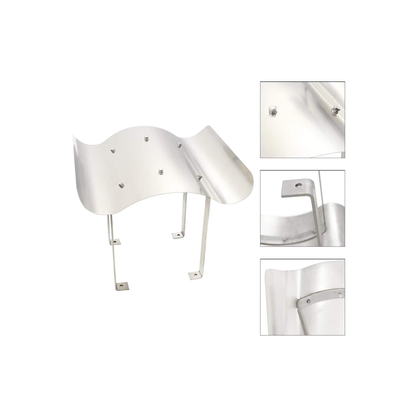 Capot de cheminée Acier inoxydable 70 x 100 x 38 cm