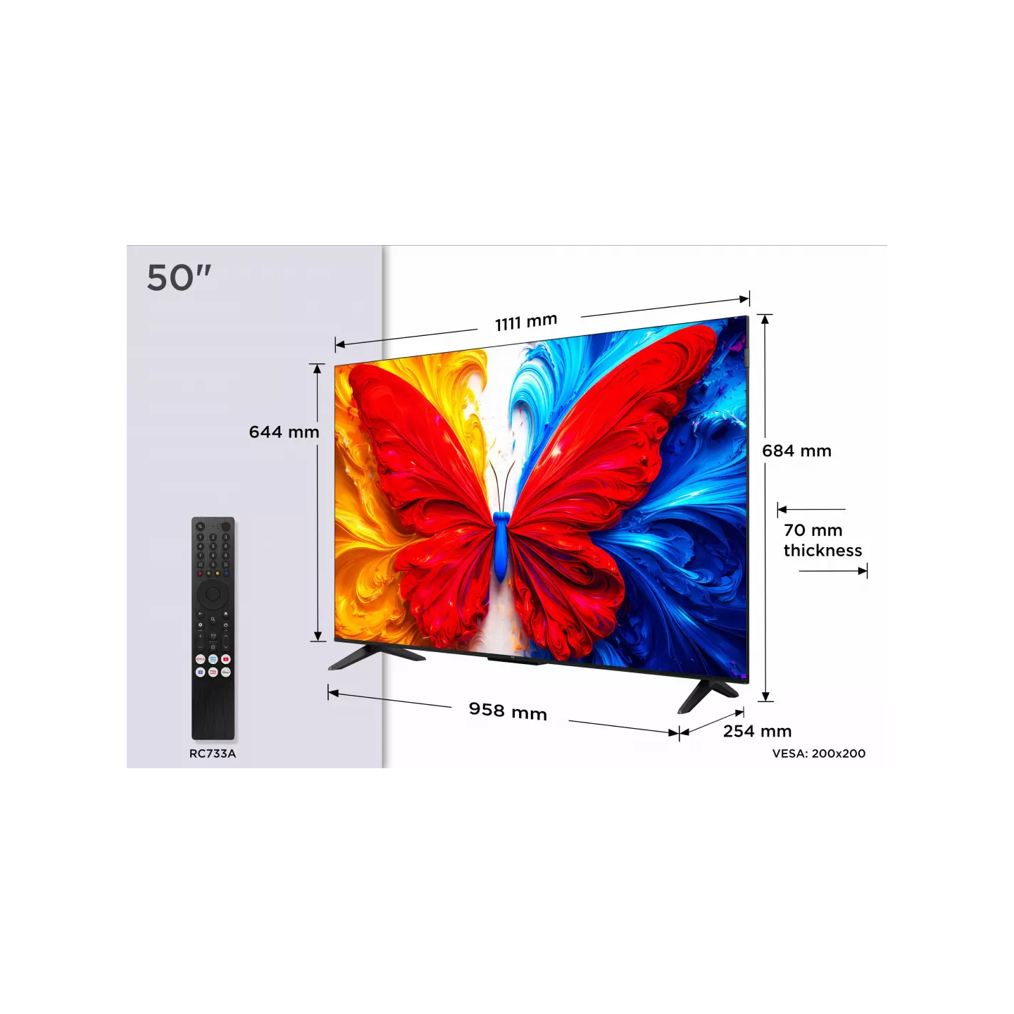 TV QLED TCL 50S5L 50" Full HD Android TV | Nimestore