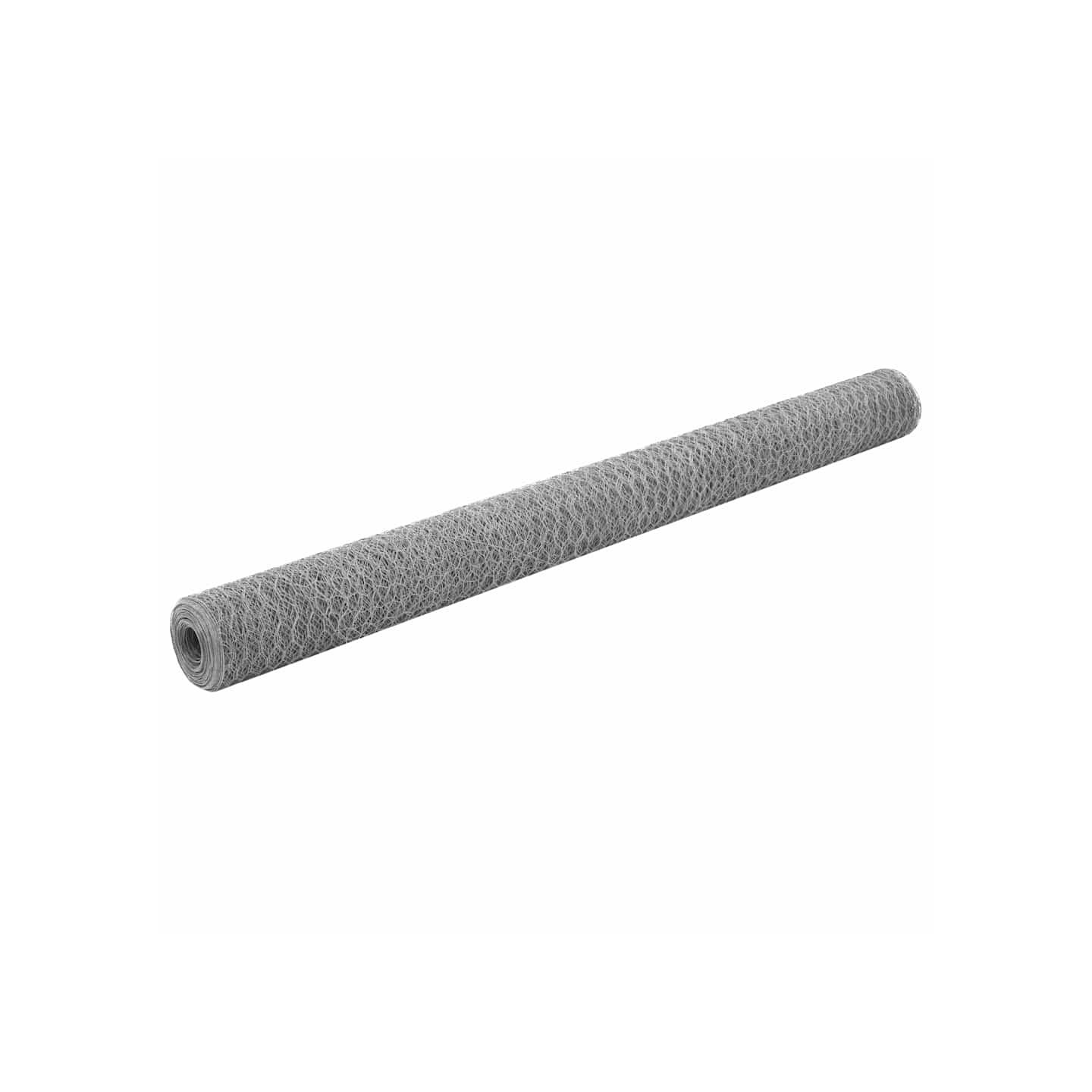 Grillage pour volière Acier galvanisé 25x1,5 m Argenté