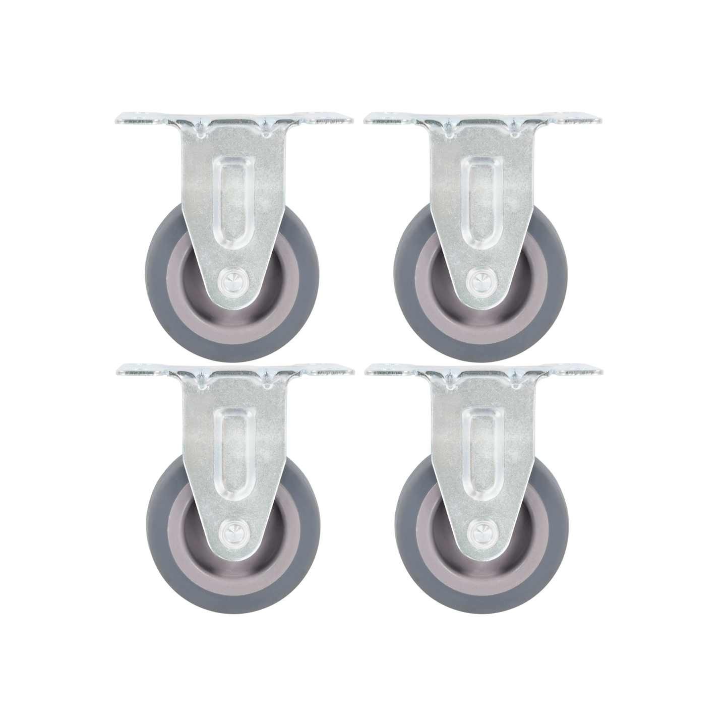 Roulettes fixes 4 pcs 50 mm