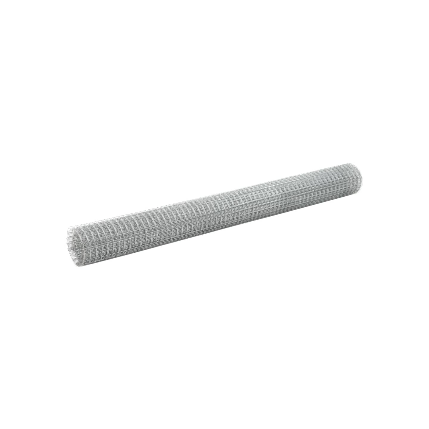 Grillage pour volière acier galvanisé 10x1,5 m argenté