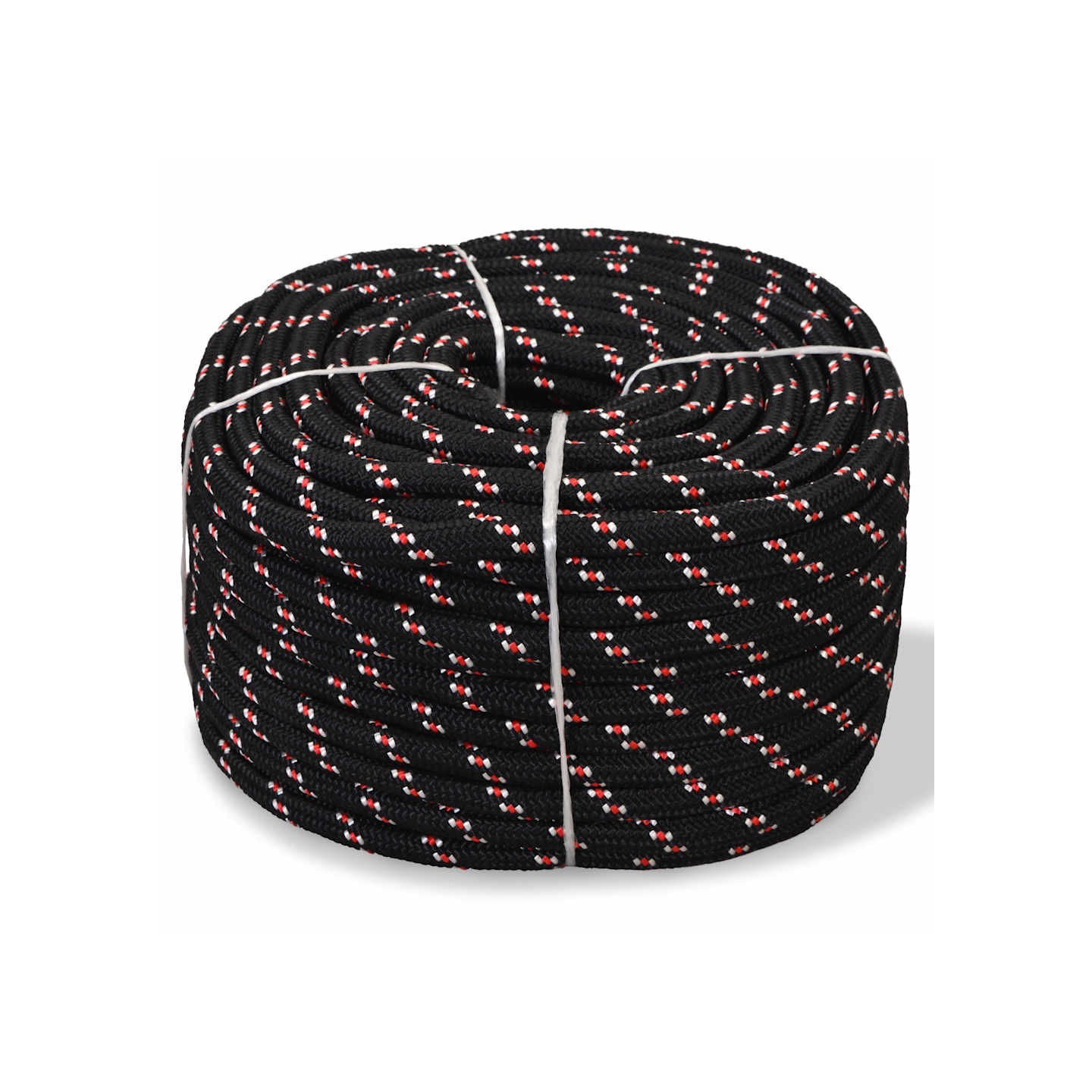 Corde de bateau Polypropylène 18 mm 50 m Noir