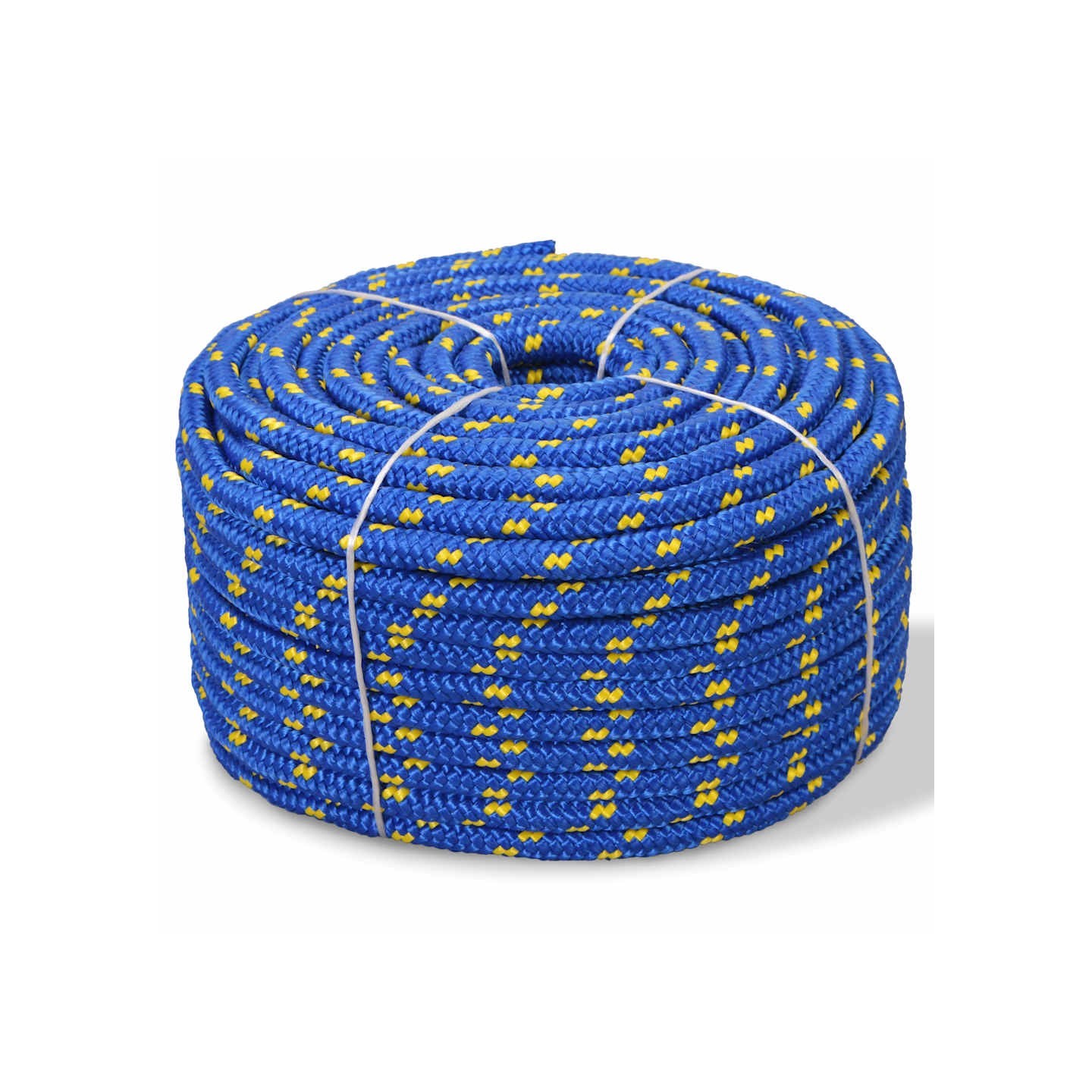 Corde de bateau Polypropylène 10 mm 250 m Bleu