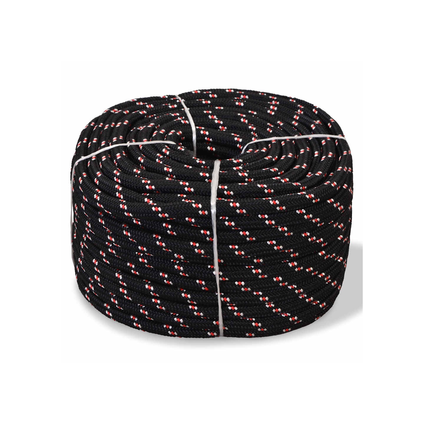 Corde de bateau Polypropylène 16 mm 250 m Noir