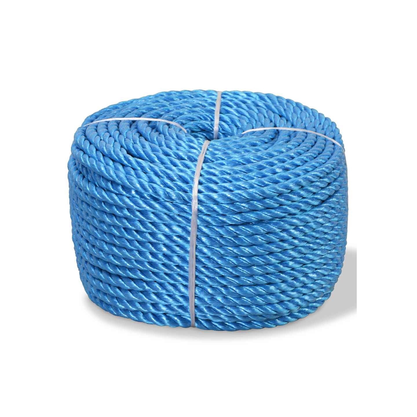 Corde torsadée Polypropylène 16 mm 100 m Bleu
