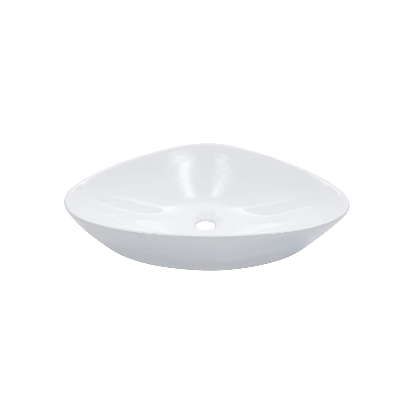 Lavabo 58,5 x 39 x 14 cm Céramique Blanc