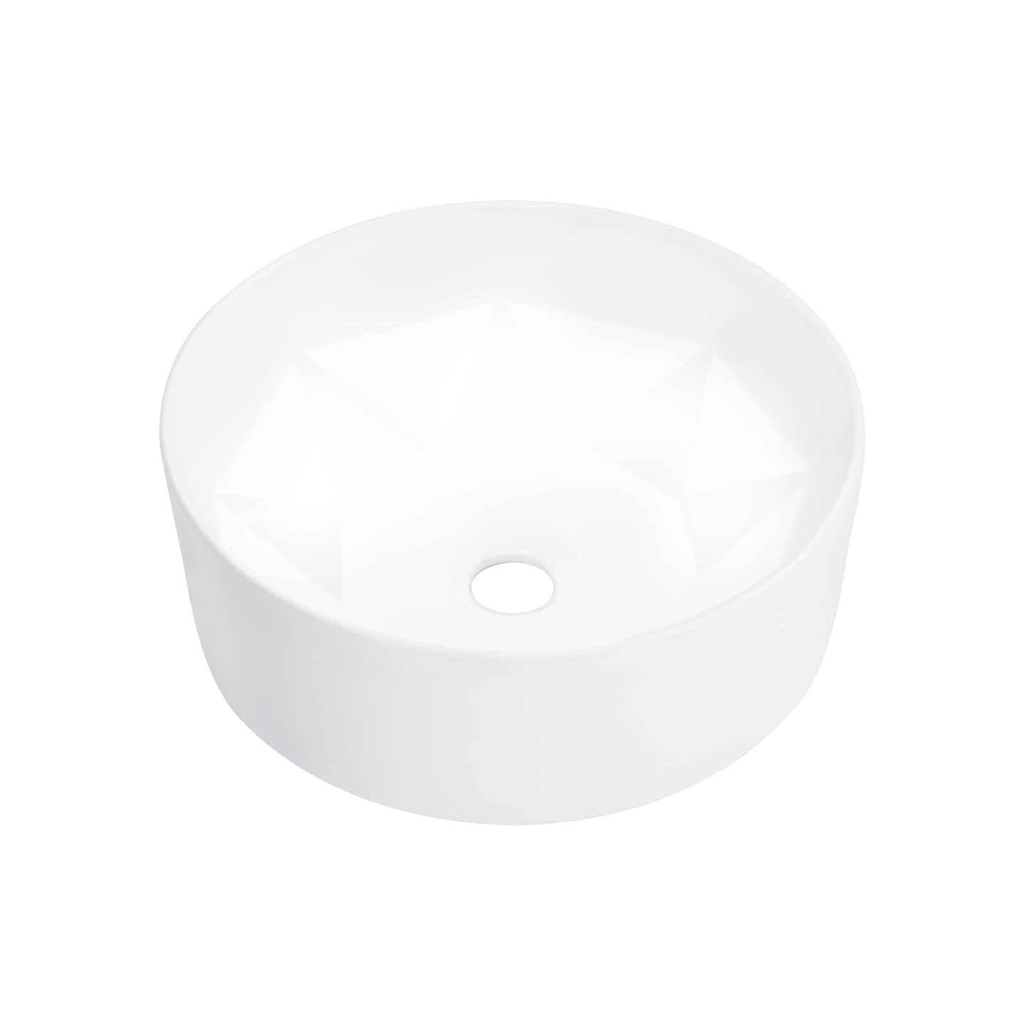 Lavabo 36x14 cm Céramique Blanc