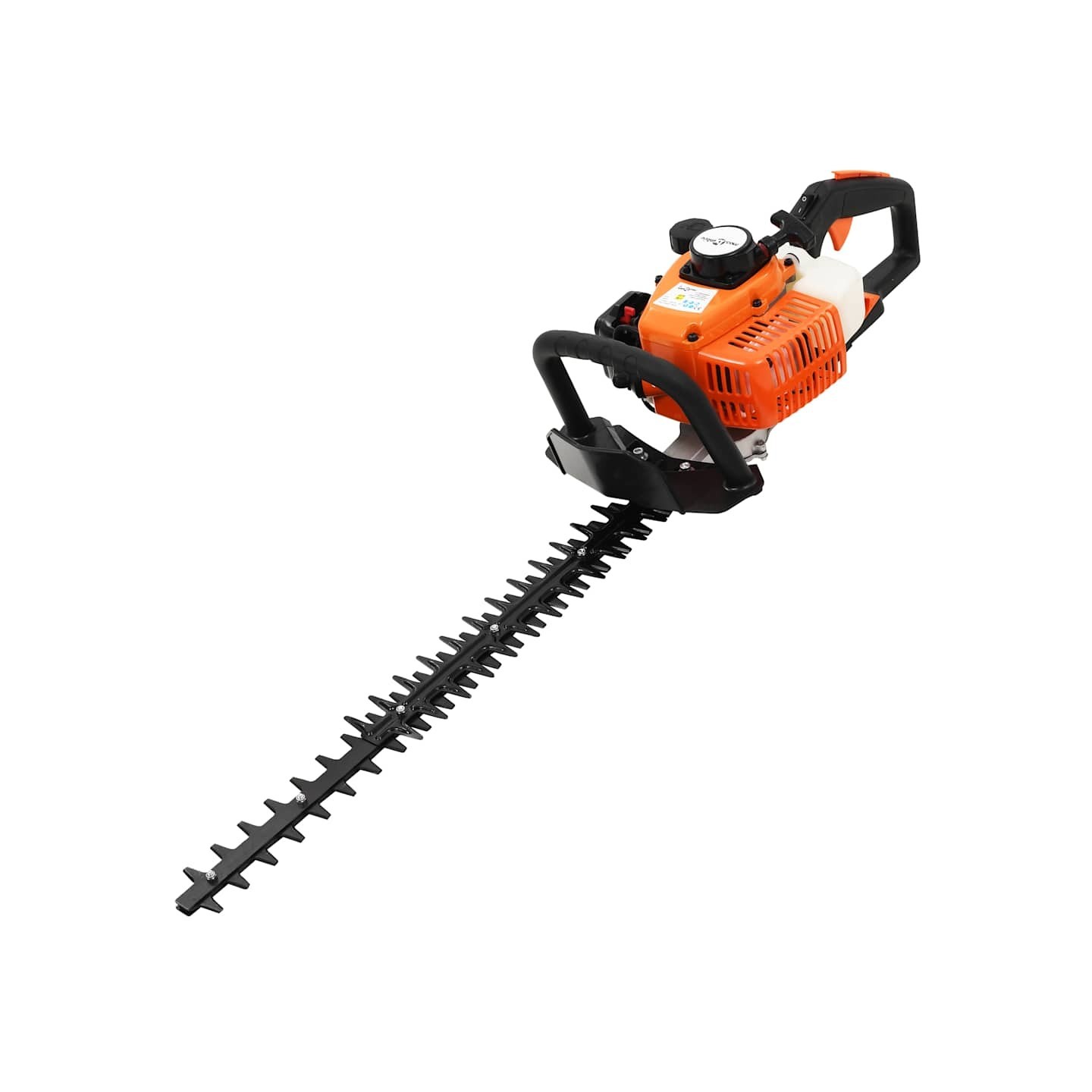 Taille-haie à essence 722 mm Orange et noir