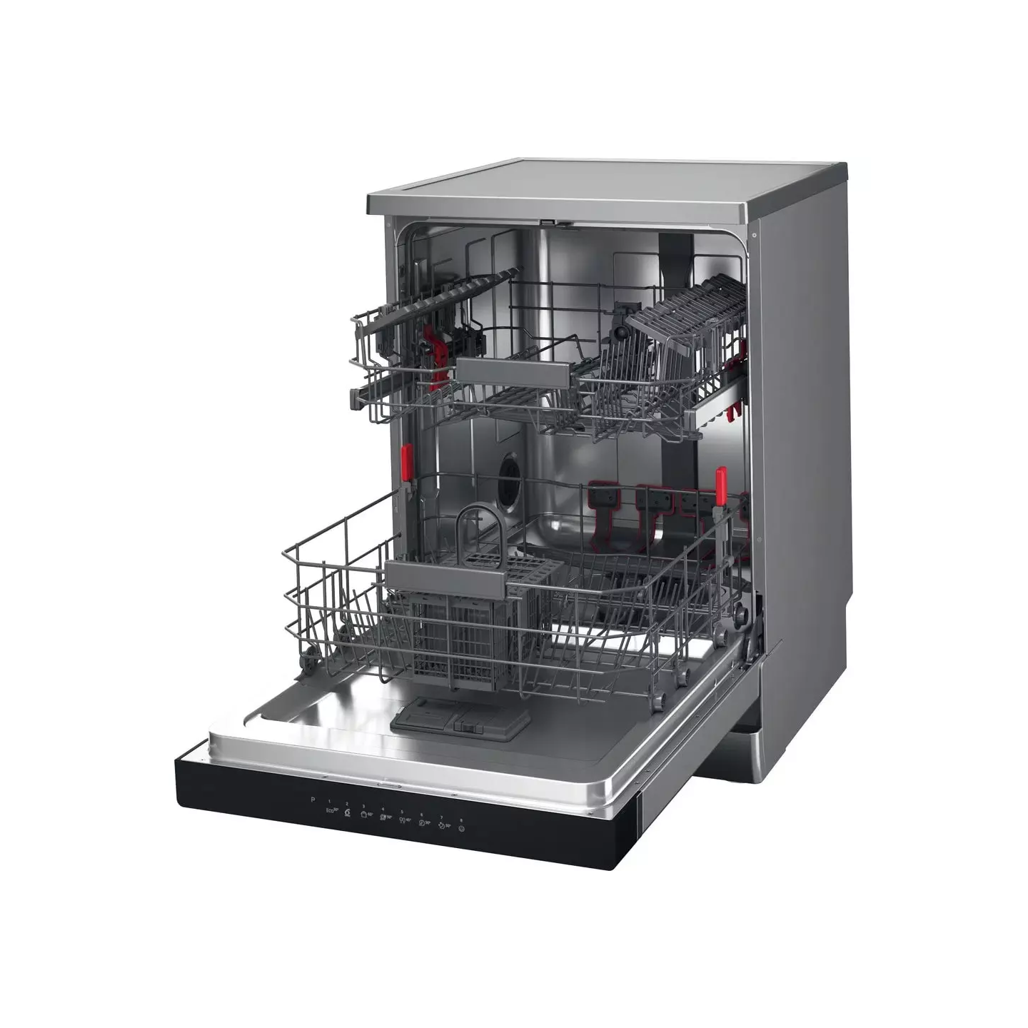 Lave-vaisselle Whirlpool WFC3C42PX 14 couverts inox | Nimestore