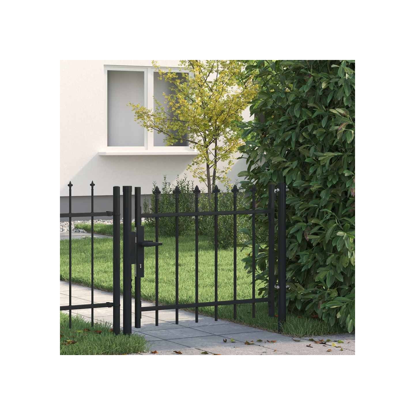 Portail de porte BOXTEL avec tête pointue 100x75 cm