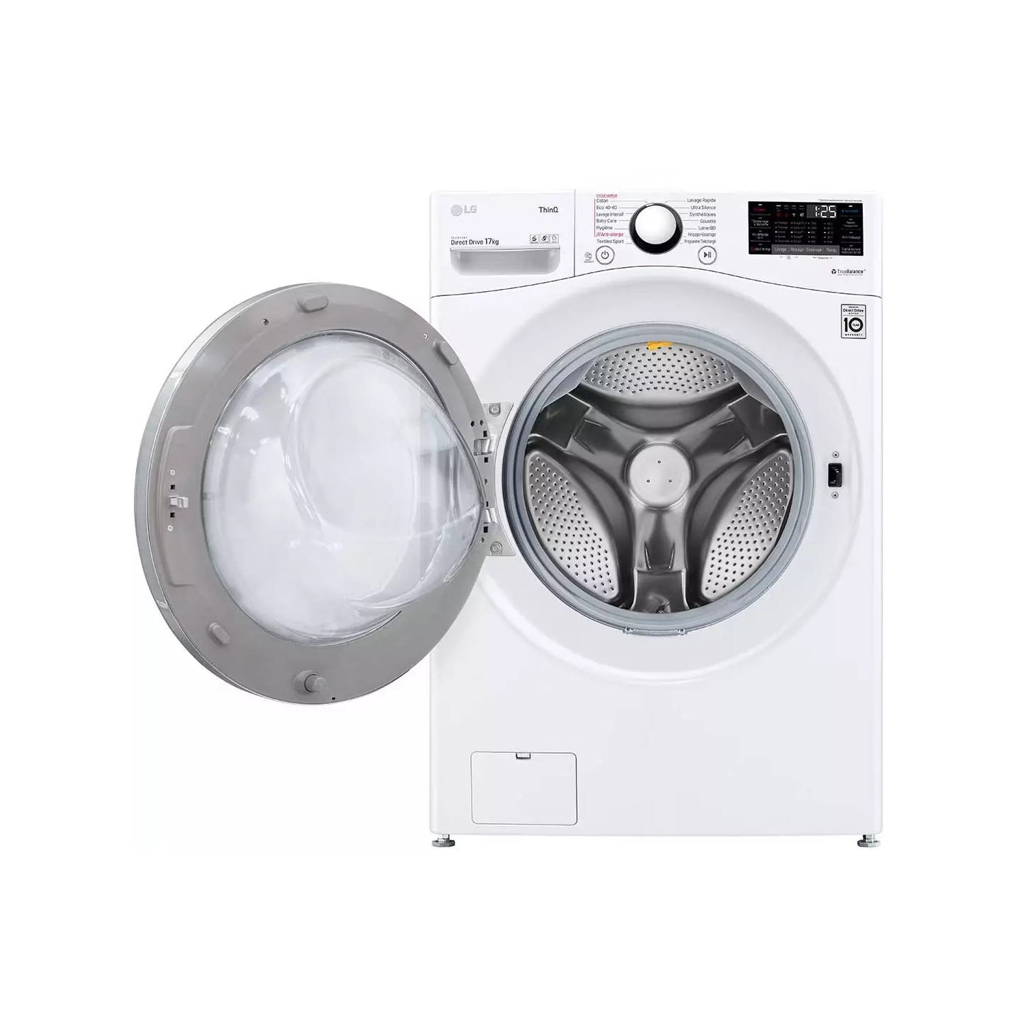 Lave-linge LG F71P12WHS 17 kg 1100 tr/min vapeur | Nimestore