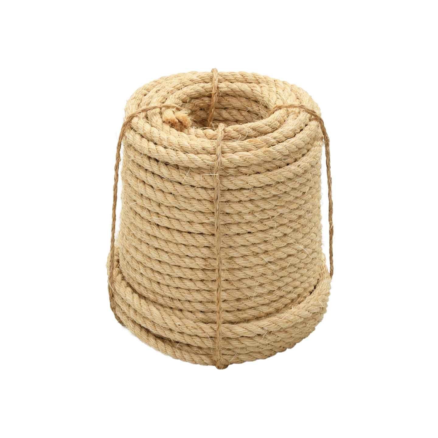 Corde 100 % en sisal 12 mm 100 m