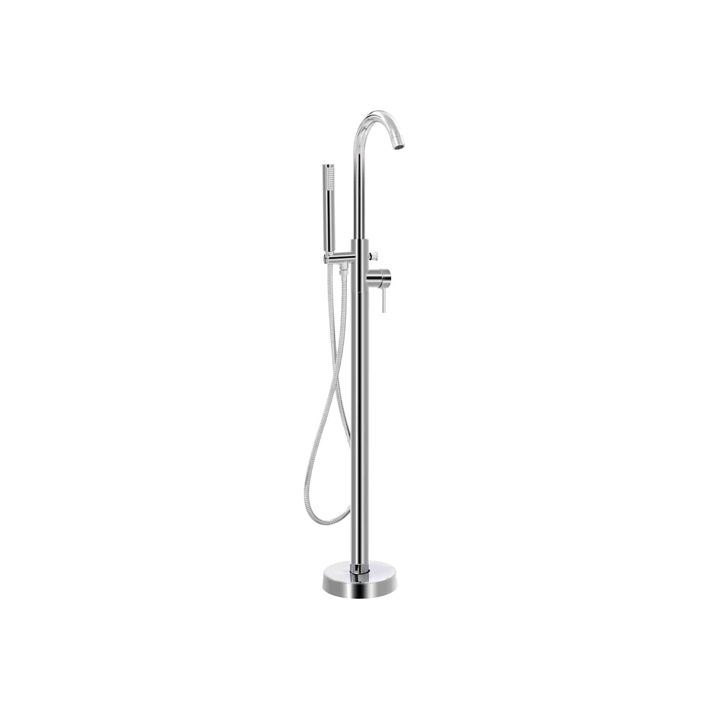 Robinet de baignoire sur pied Acier inoxydable 118,5 cm