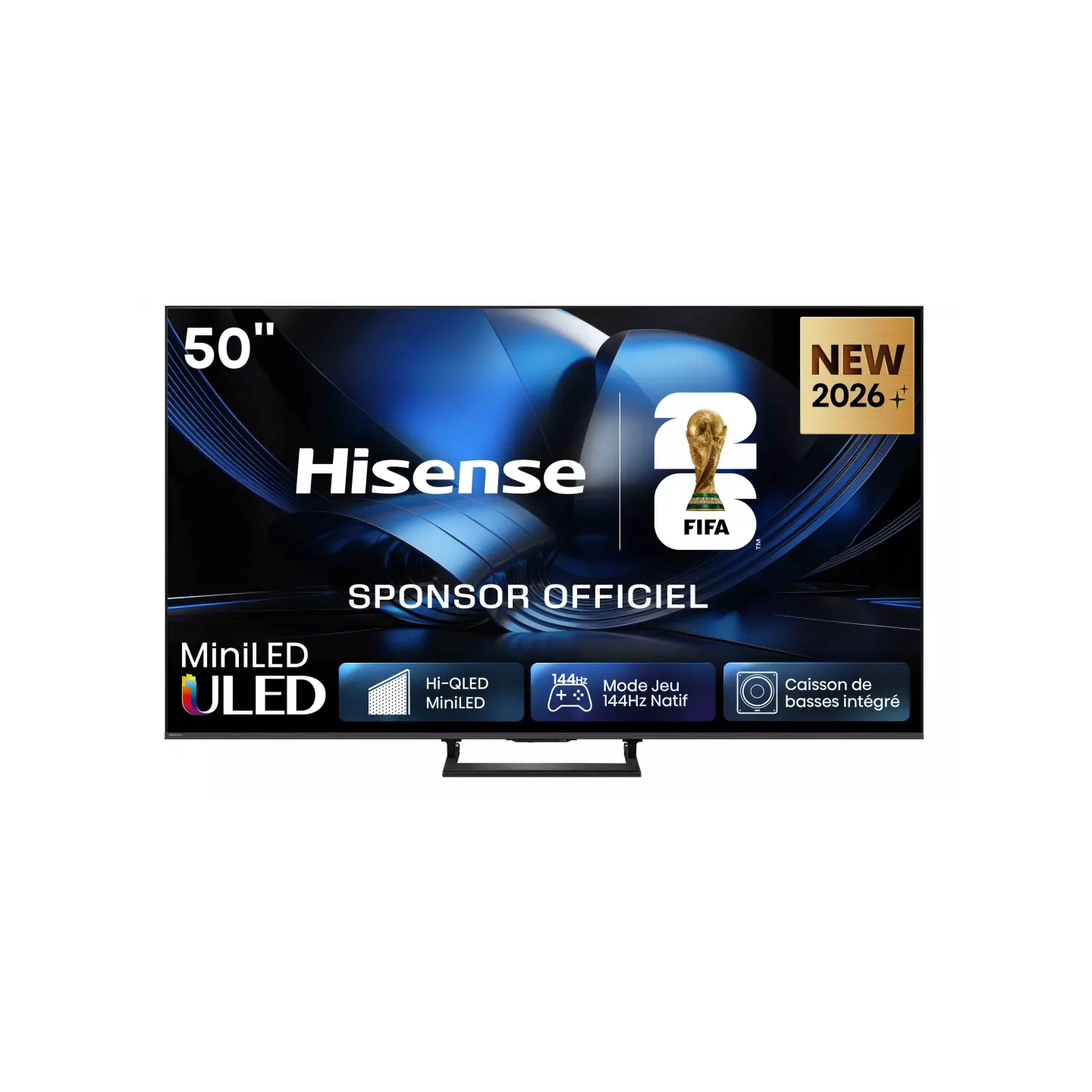 TV Mini LED Hisense 50U7SE 50" 4K 144 Hz | Nimestore