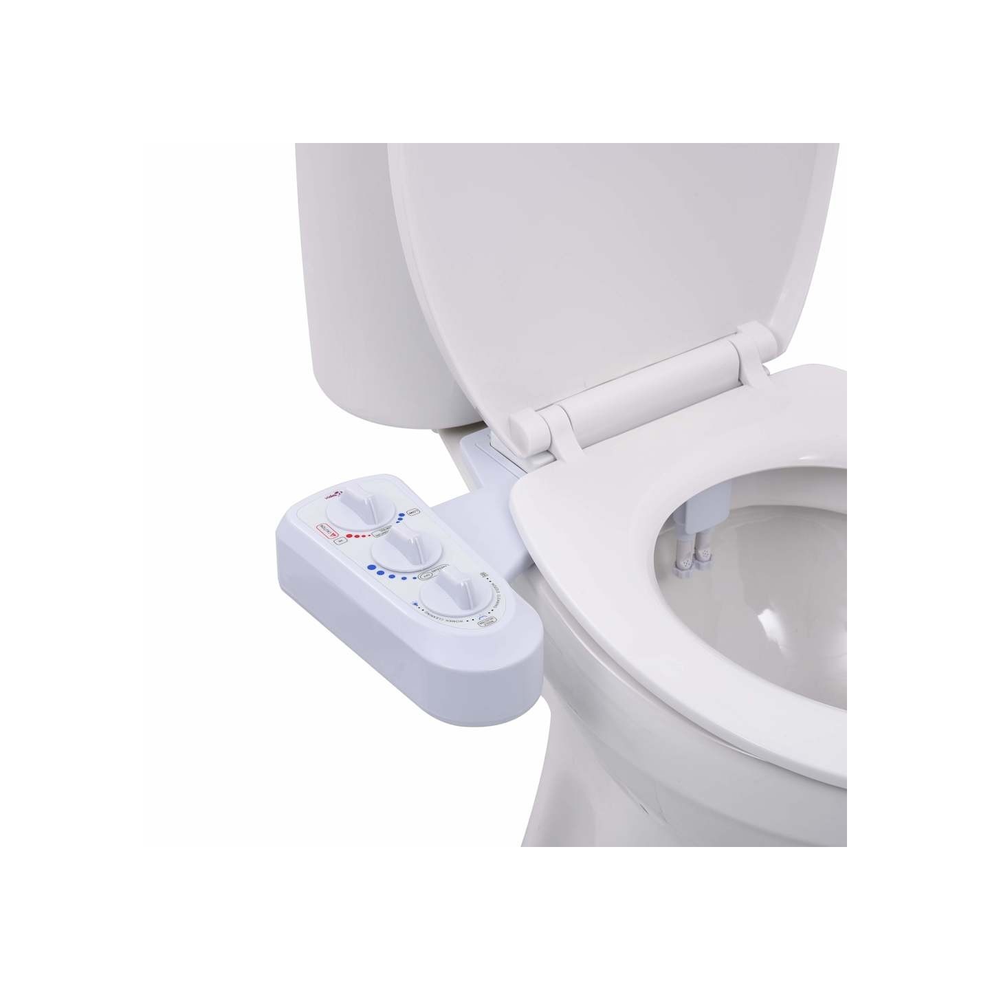 Accessoire siège toilette et eau chaude et froide à double buse