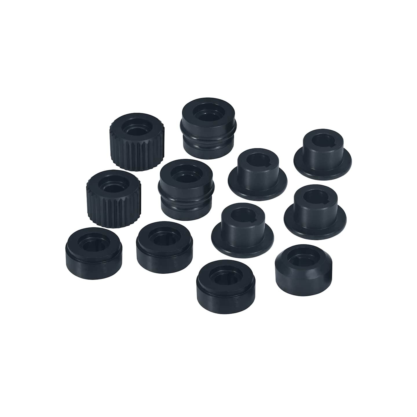 Écrous à bride pour machine à cintrer 12 pcs acier