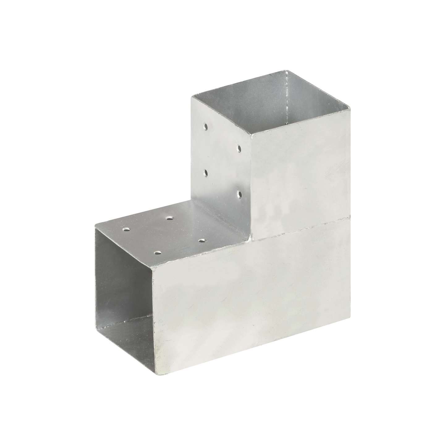 Connecteur de poteau Forme en L Métal galvanisé 101x101 mm