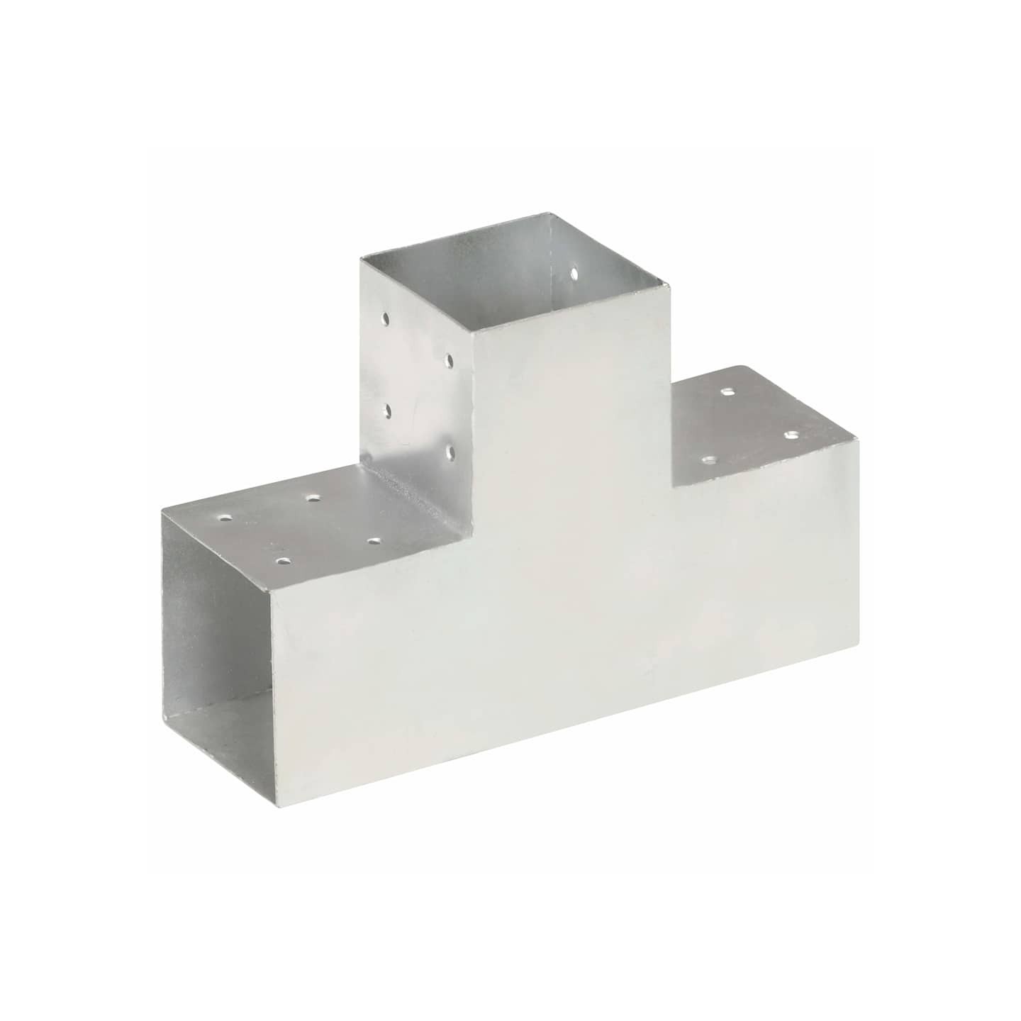 Connecteur de poteau Forme en T Métal galvanisé 101x101 mm