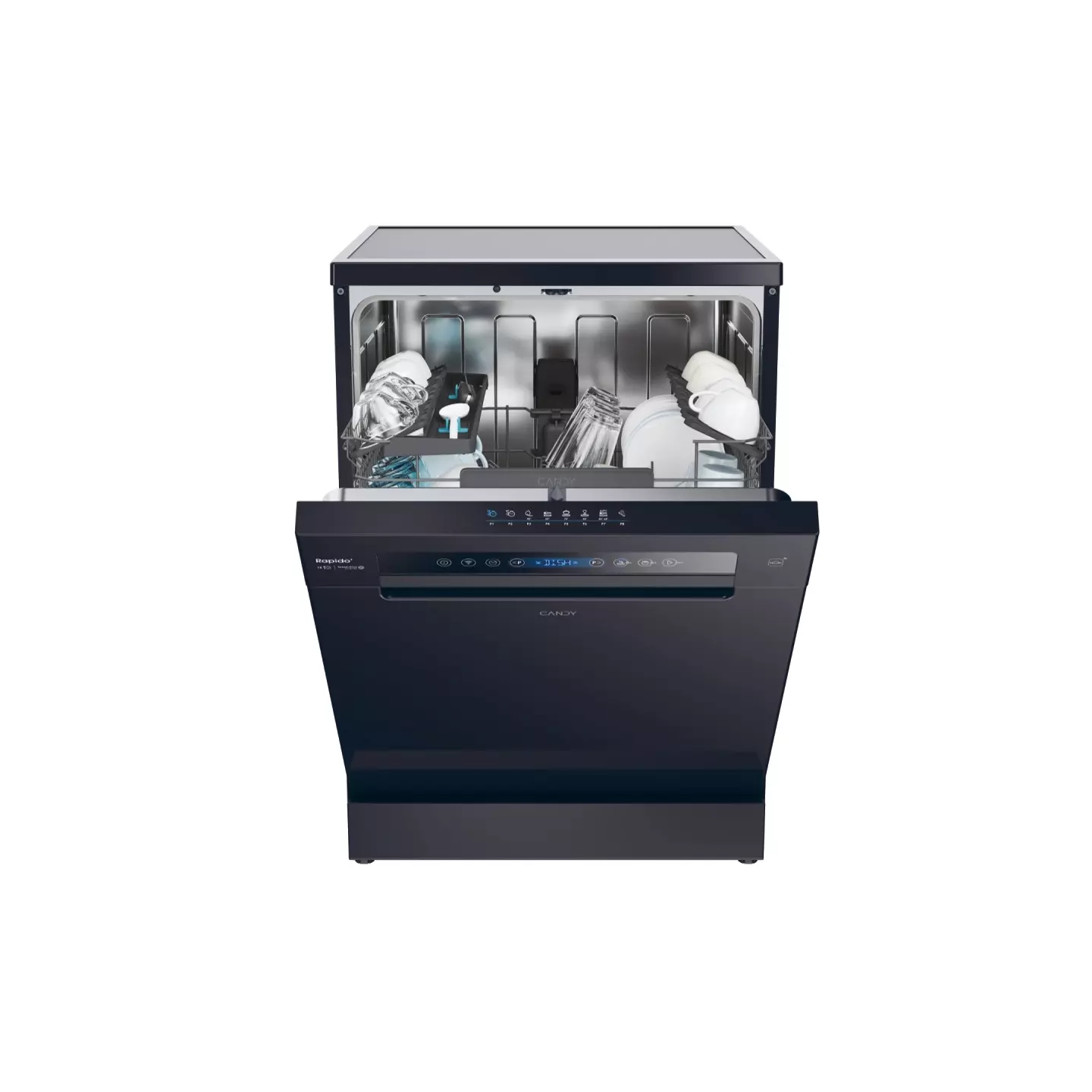 Lave-vaisselle Candy CF5C6F0B 15 couverts Wi-Fi noir | Nimestore