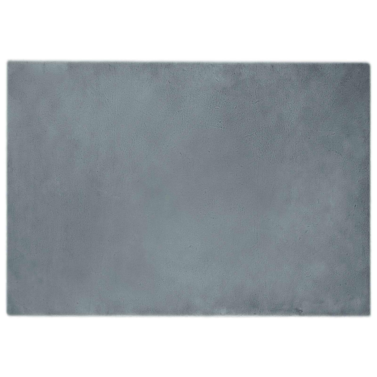 Tapis antidérapant en fausse de lapin OLITE Anthracite