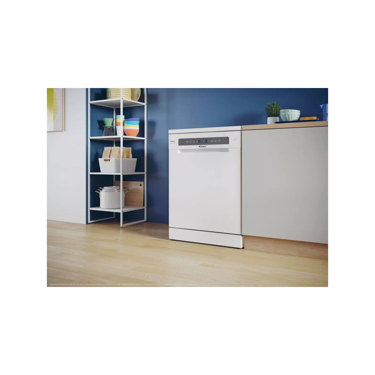 Lave-vaisselle Candy CF4E4F0W 14 couverts Wi-Fi blanc | Nimestore