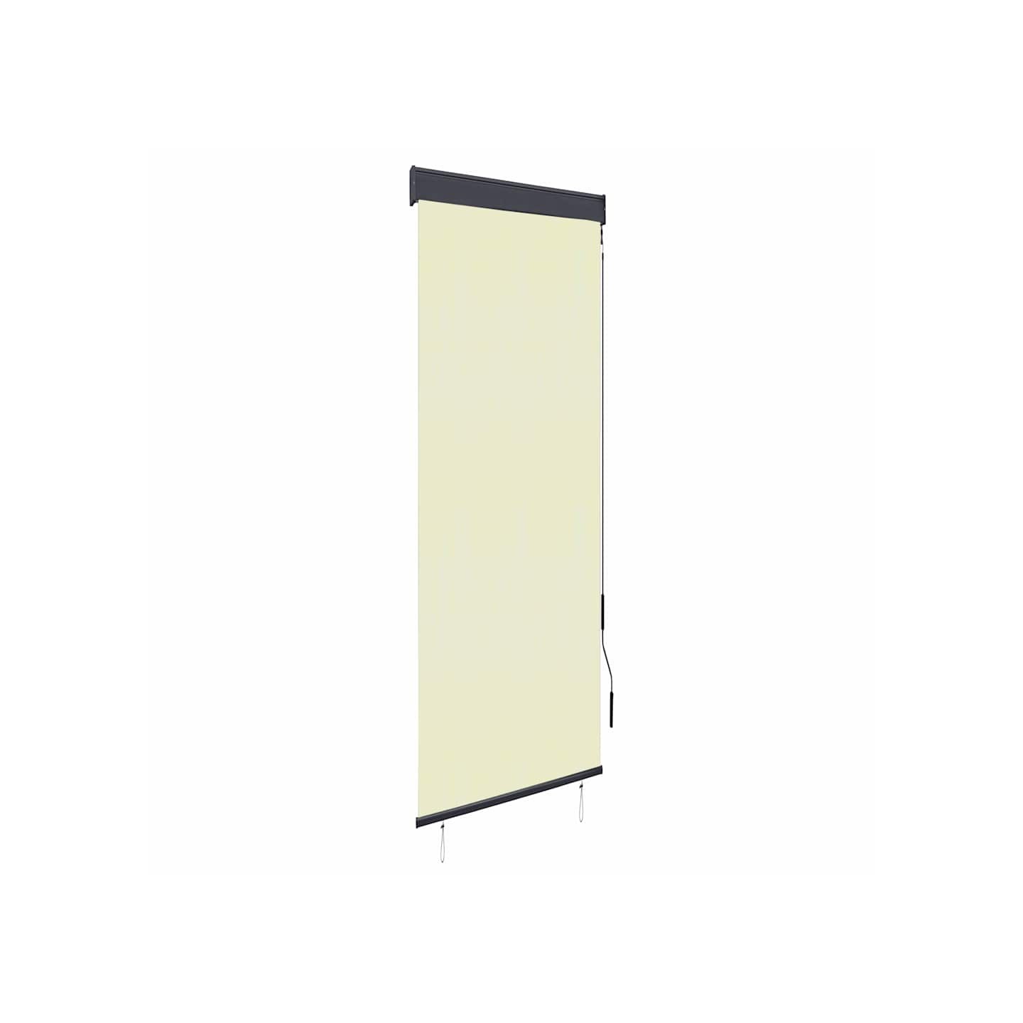 Store roulant d'extérieur 60 x 250 cm Crème
