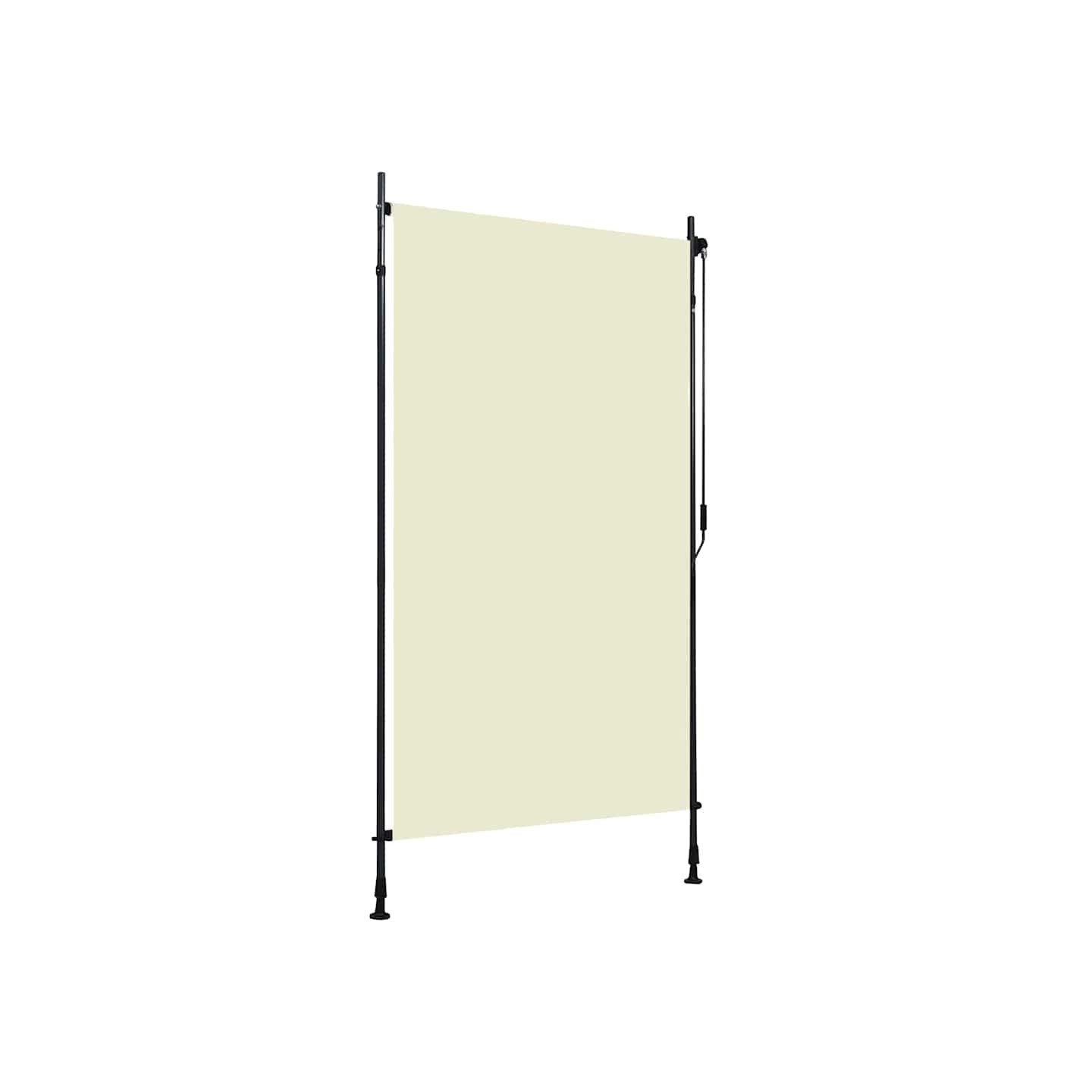 Store roulant d'extérieur 120 x 270 cm Crème
