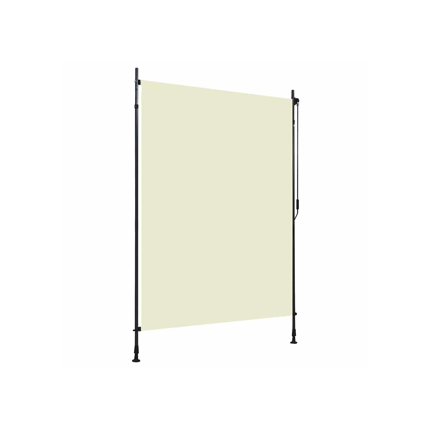 Store roulant d'extérieur 150 x 270 cm Crème