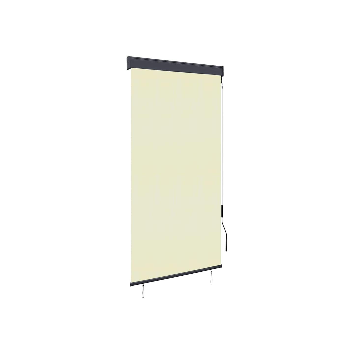 Store roulant d'extérieur 80 x 250 cm Crème
