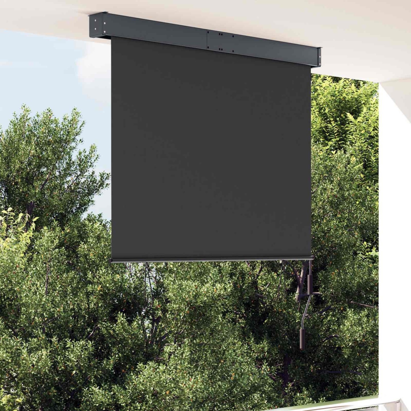 Store roulant d'extérieur 120 x 250 cm Anthracite
