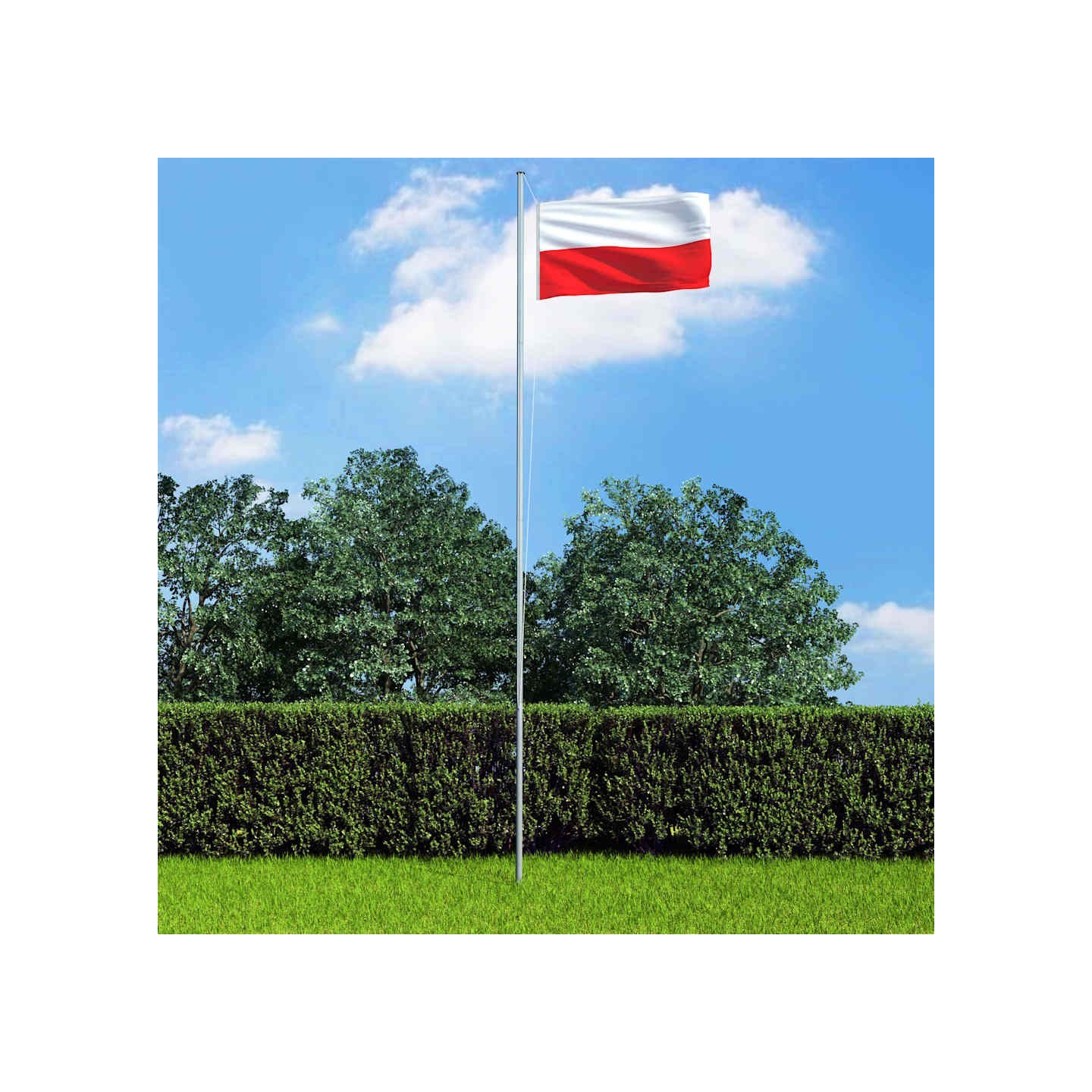 Drapeau Pologne 90x150 cm