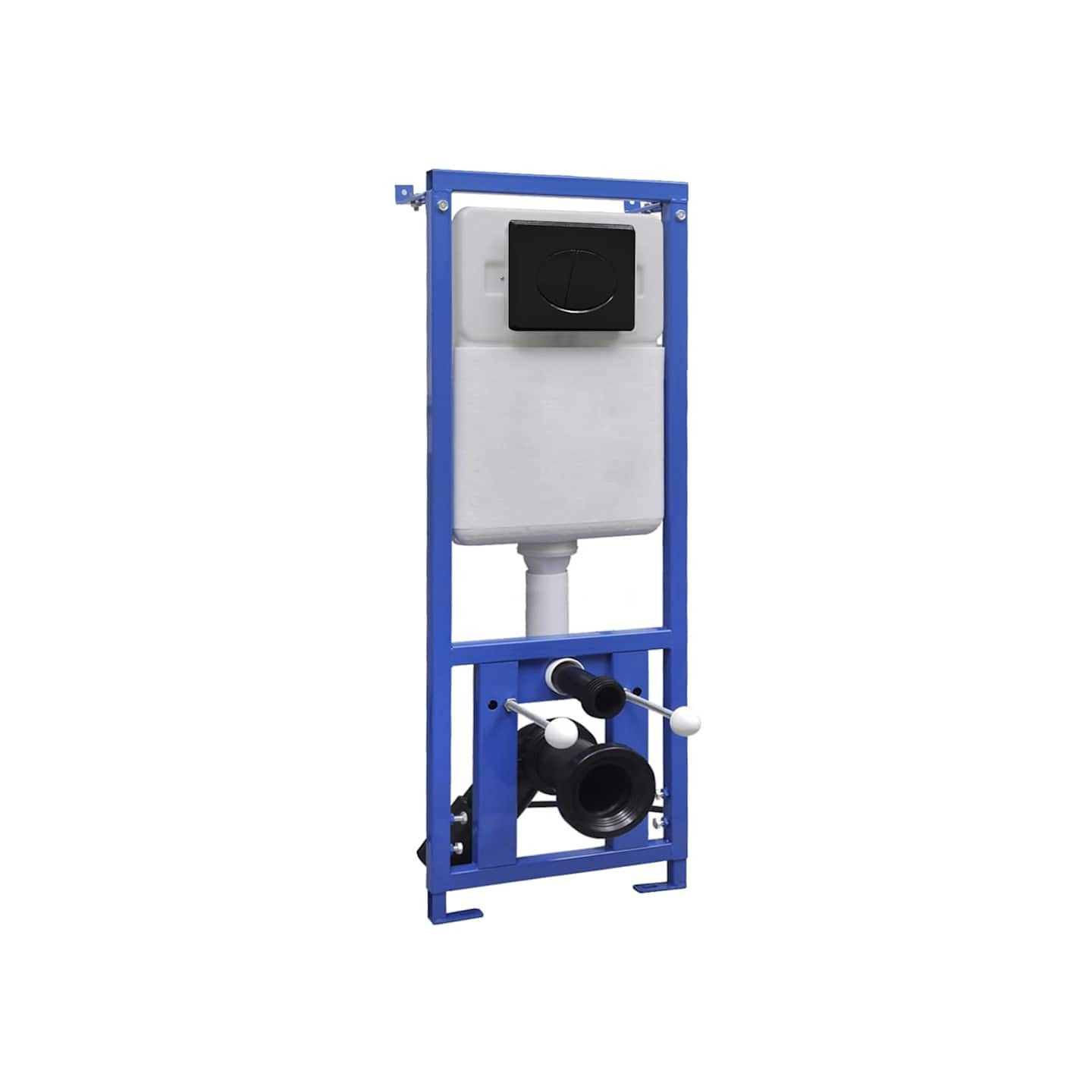 Réservoir encastré pour WC suspendu 11 L 41x14x(110-125) cm
